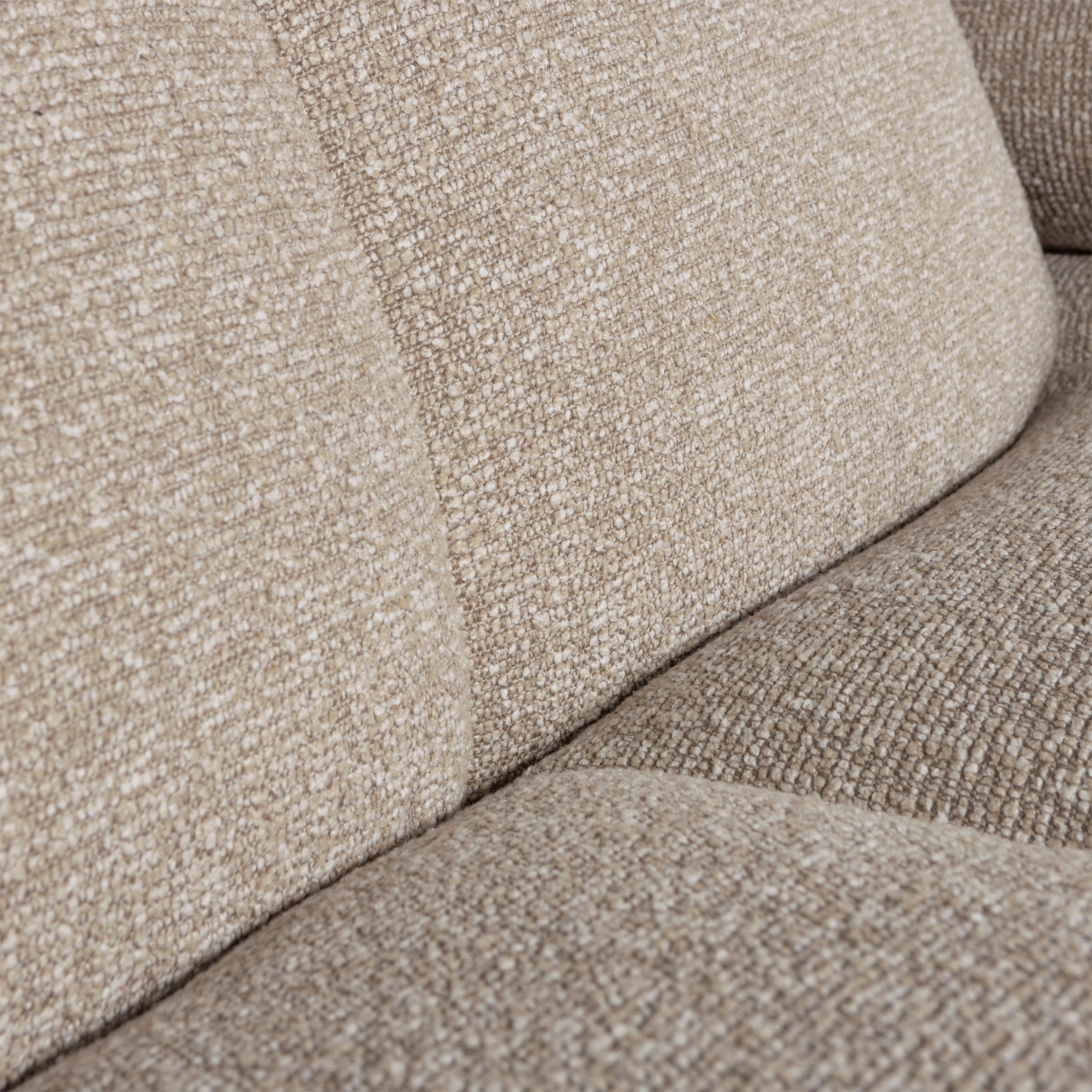 WOOOD Chaiselongue »Mojo Bouclé-Bezug mit verstellbarer Armlehne, H 74 x B 284 x T 160 cm« Tragkraft 360 kg, Maximale Verschleißfestigkeit, Pfleiglicht