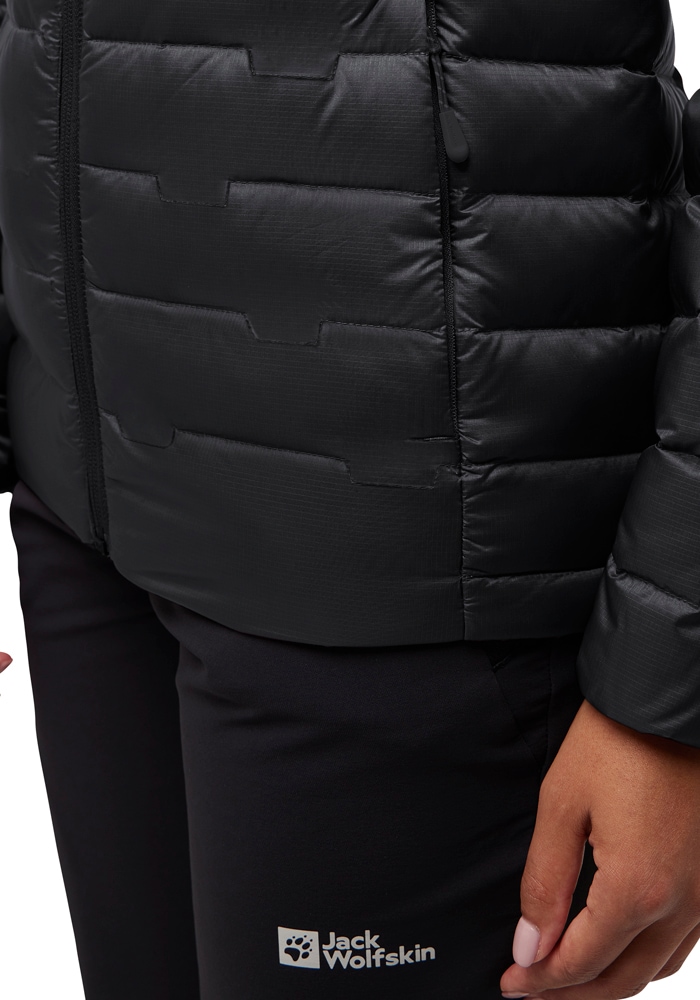 Jack Wolfskin Daunenjacke »PASSAMANI DOWN HOODY W RDS«, mit Kapuze