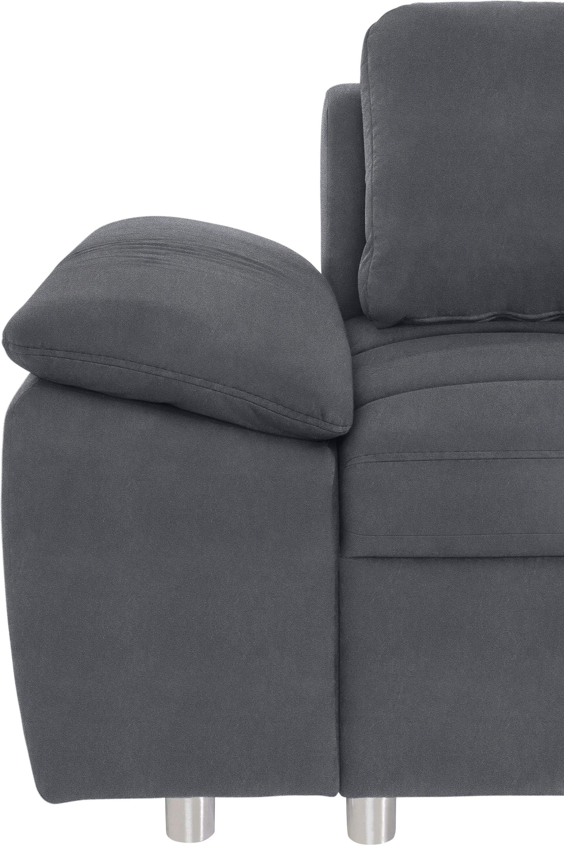 sit&more Ecksofa »Labene L-Form«, wahlweise mit Bettfunktion und Bettkasten, auch als XXL-Variante