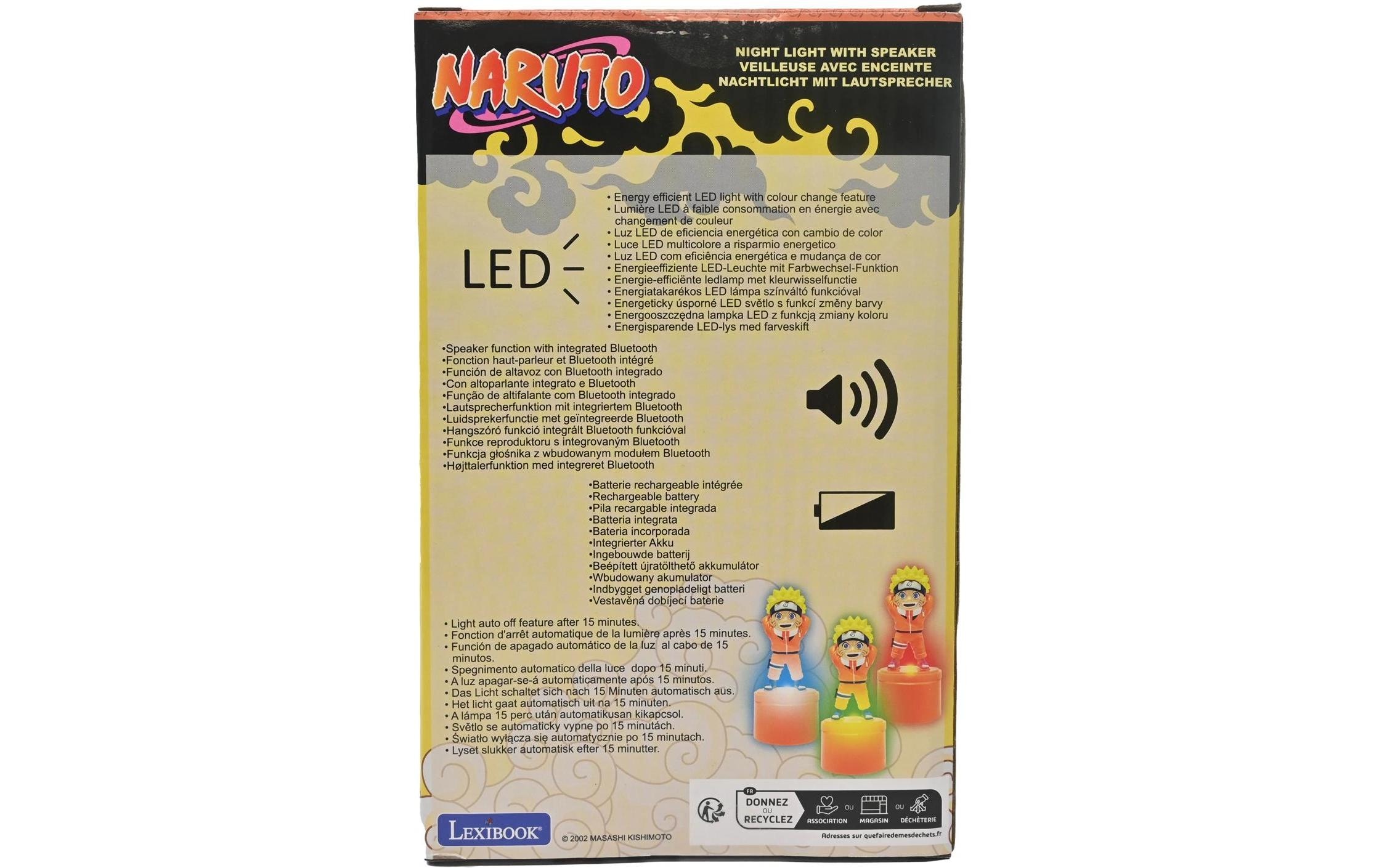 Lexibook® Nachtlicht »Naruto Bluetooth«