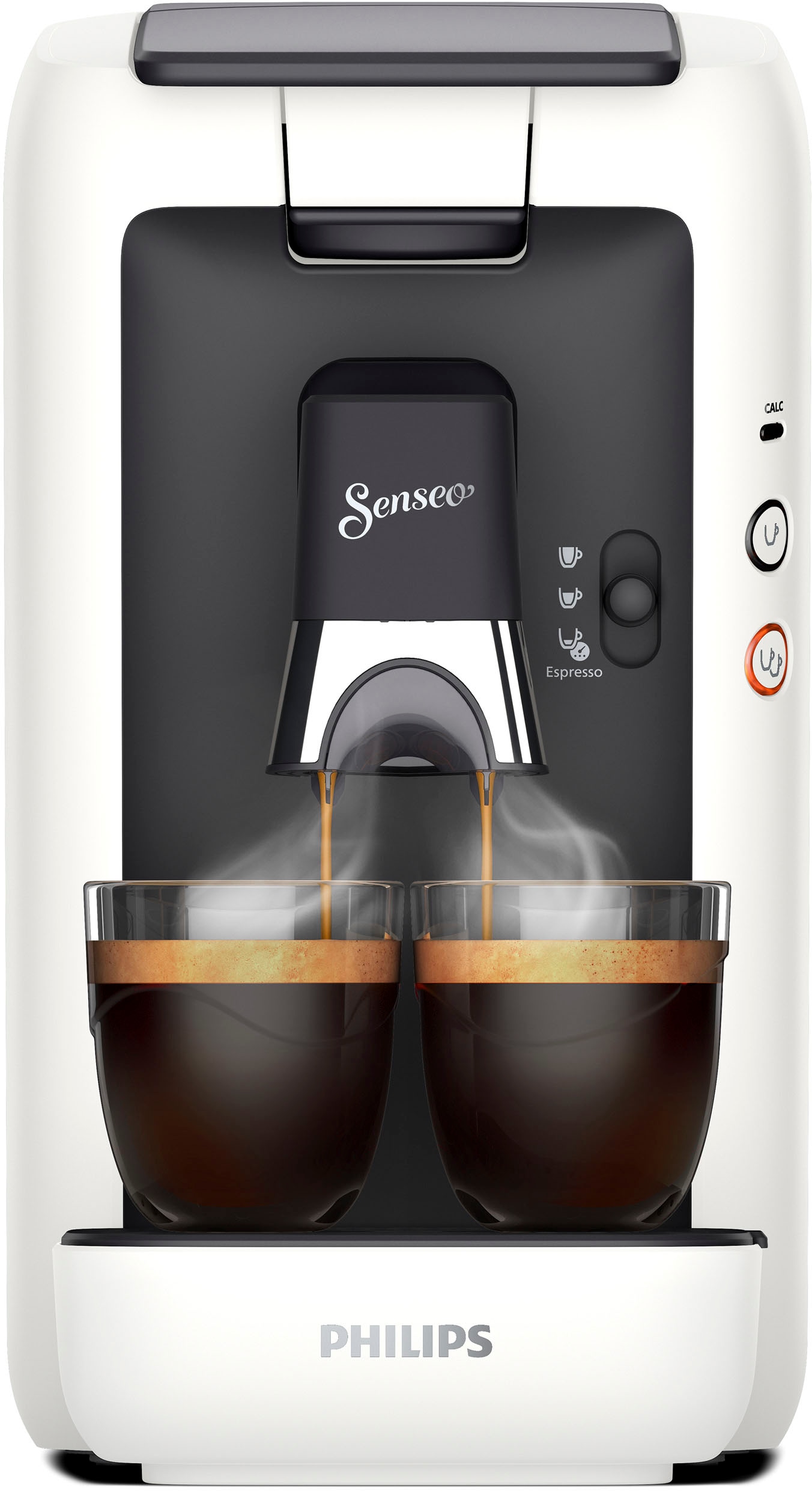 Philips Senseo »Maestro € Gratis-Zugaben Kaffeespezialitäten«, Plastik, 80% Wert aus kaufen von im Memo-Funktion, CSA260/10, 14,- UVP +3 inkl. Kaffeepadmaschine recyceltem