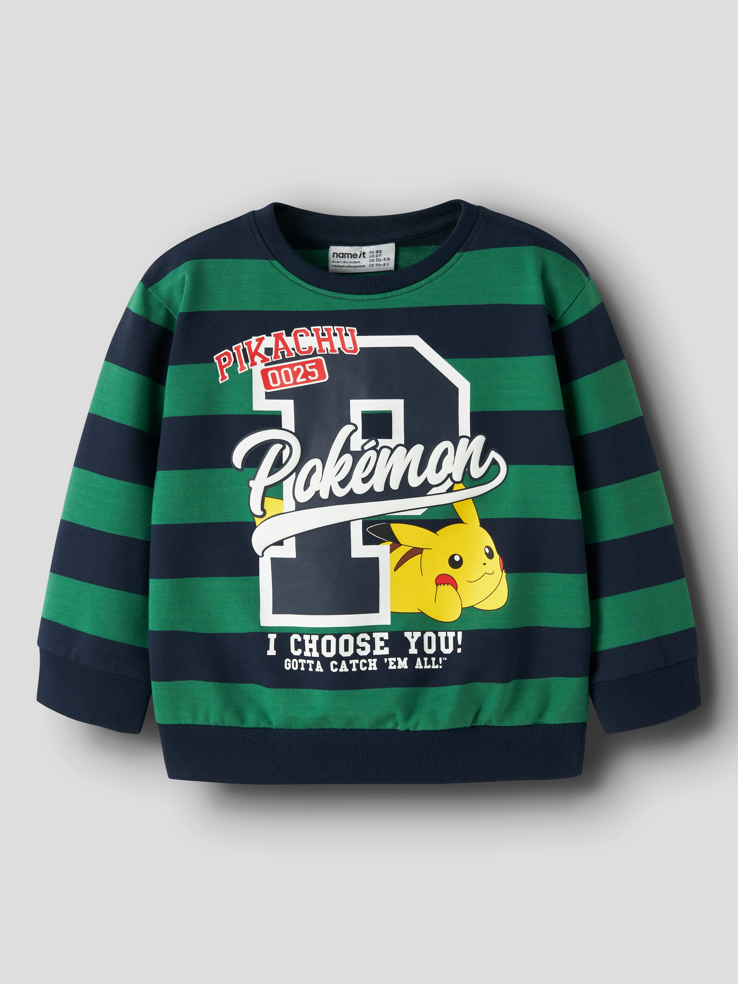 Name It Sweatshirt »NMMJOSEF POKEMON NREG SWEAT UNB SKY«, Baumwollmischung, regular fit
