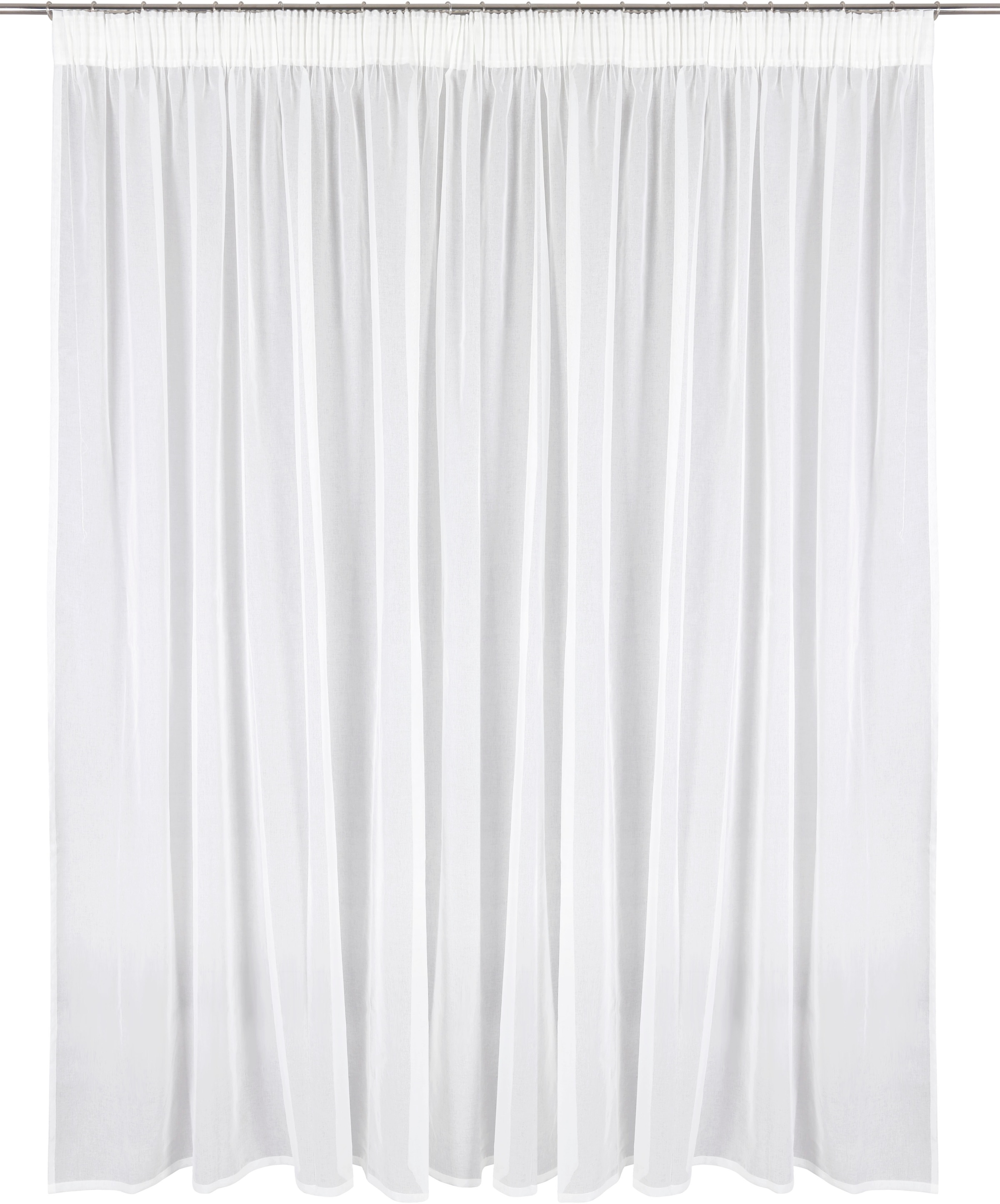 my home Gardine »Dolly« Multifunktionsband 1 Stk. tlg. Transparent, Gewebt, günstig online kaufen