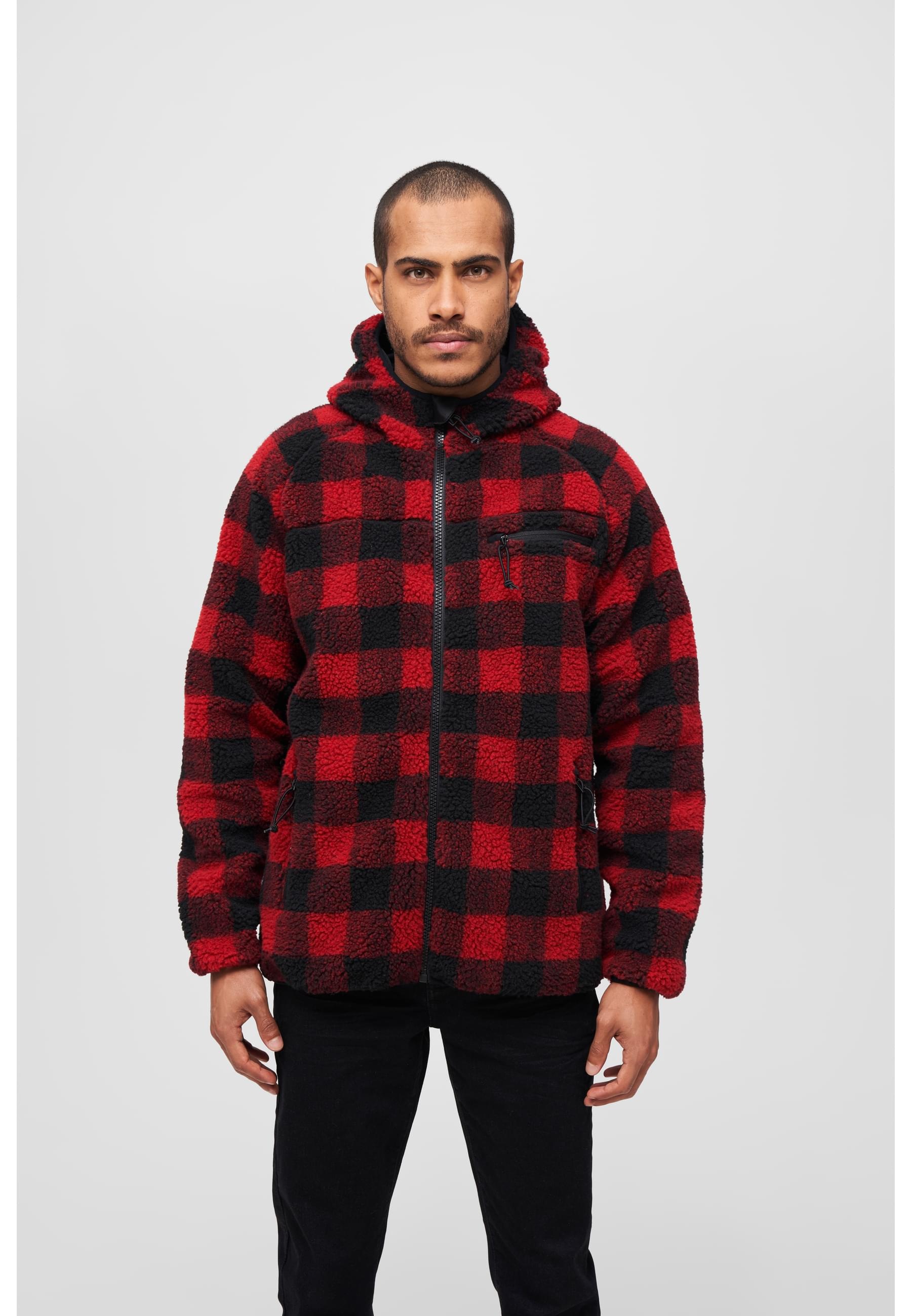 Brandit Anorak »Brandit Herren Teddyfleece Worker Jacket« 1 Stk. tlg. mitKapuze