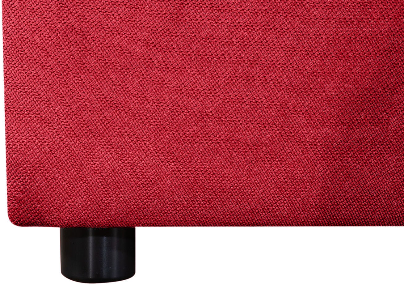 COLLECTION AB Wohnlandschaft »Pico U-Form, Breite 220, mit Schlaffunktion, Bettkasten & Zierkissen«, Liegefläche 117x220 cm
