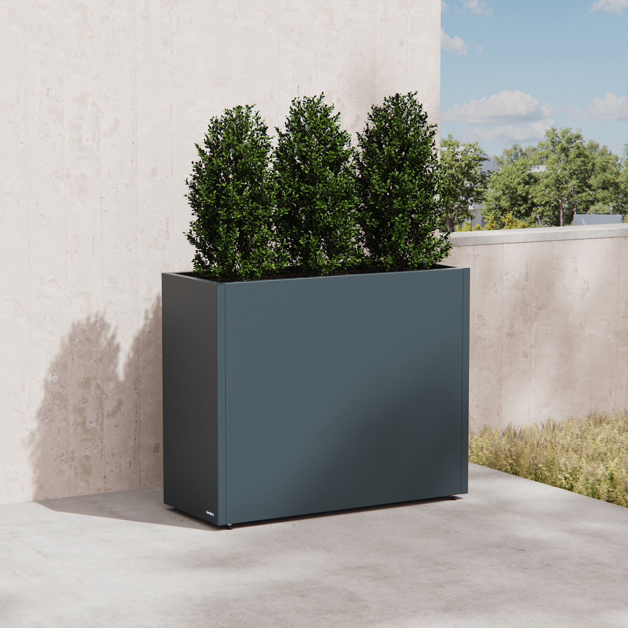 Herstera Garden Pflanzkübel »Cube« BxTxH: 100x40x80 cm