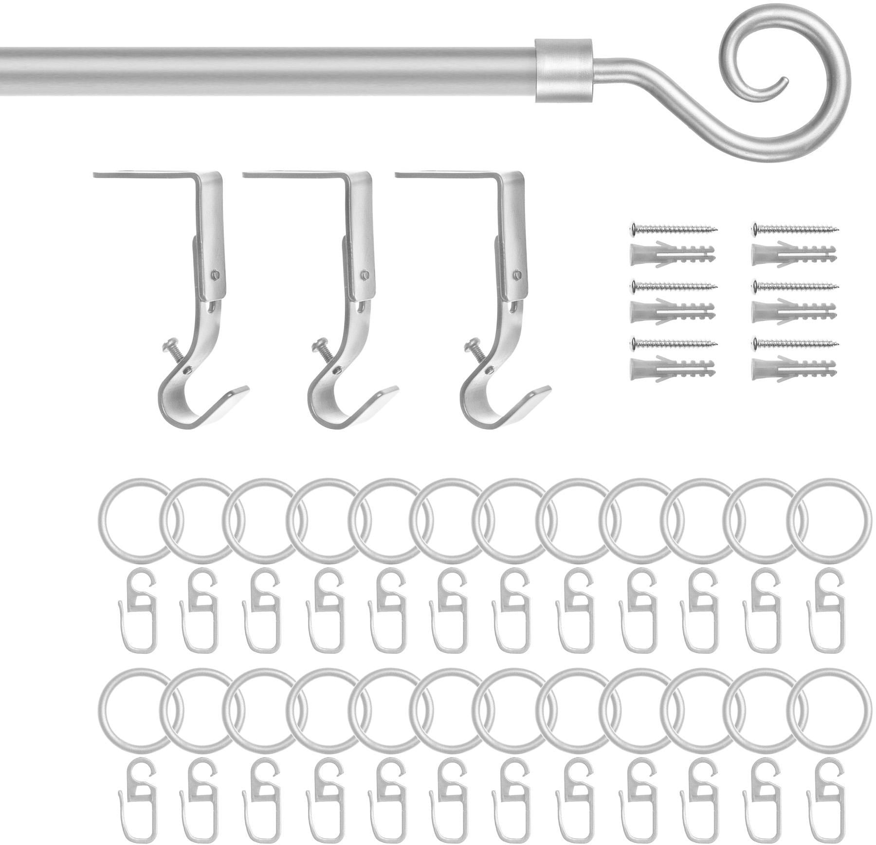 LICHTBLICK ORIGINAL Gardinenstange »Kringel«, 1 läufig-läufig, Fixmaß  bequem und schnell bestellen | Gardinenstangen