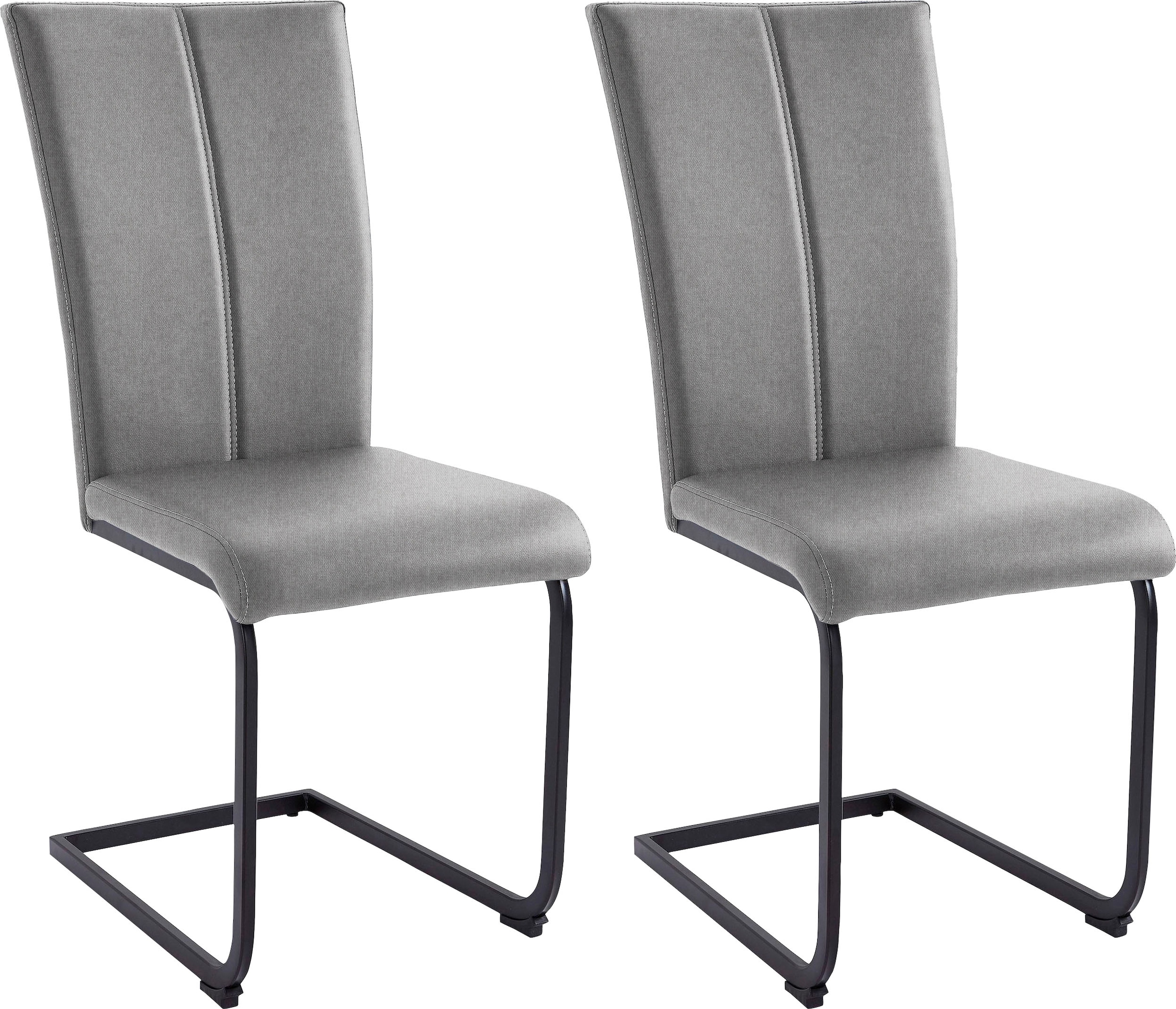 Home affaire Freischwinger »Nils« (Set) 2 Stk.Stuhl belastbar bis 120 Kg, G günstig online kaufen