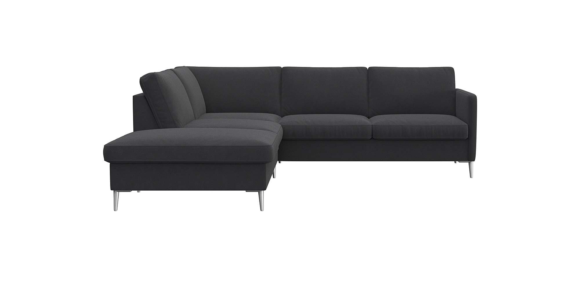 FLEXLUX Ecksofa "Fiore, L-Form, bequem und komfortabel durch hochwertigem S günstig online kaufen