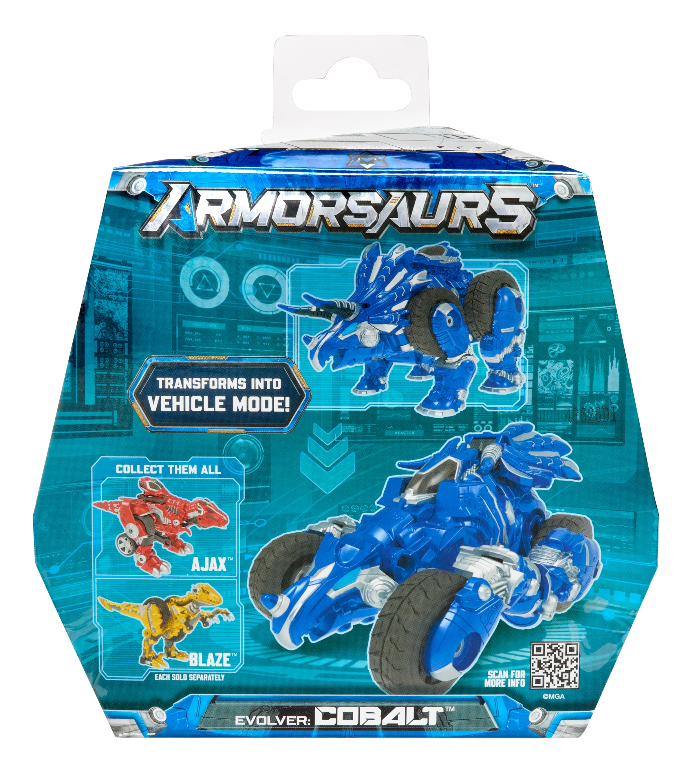 MGA ENTERTAINMENT Actionfigur »Armorsaurs Evolver- Cobalt«