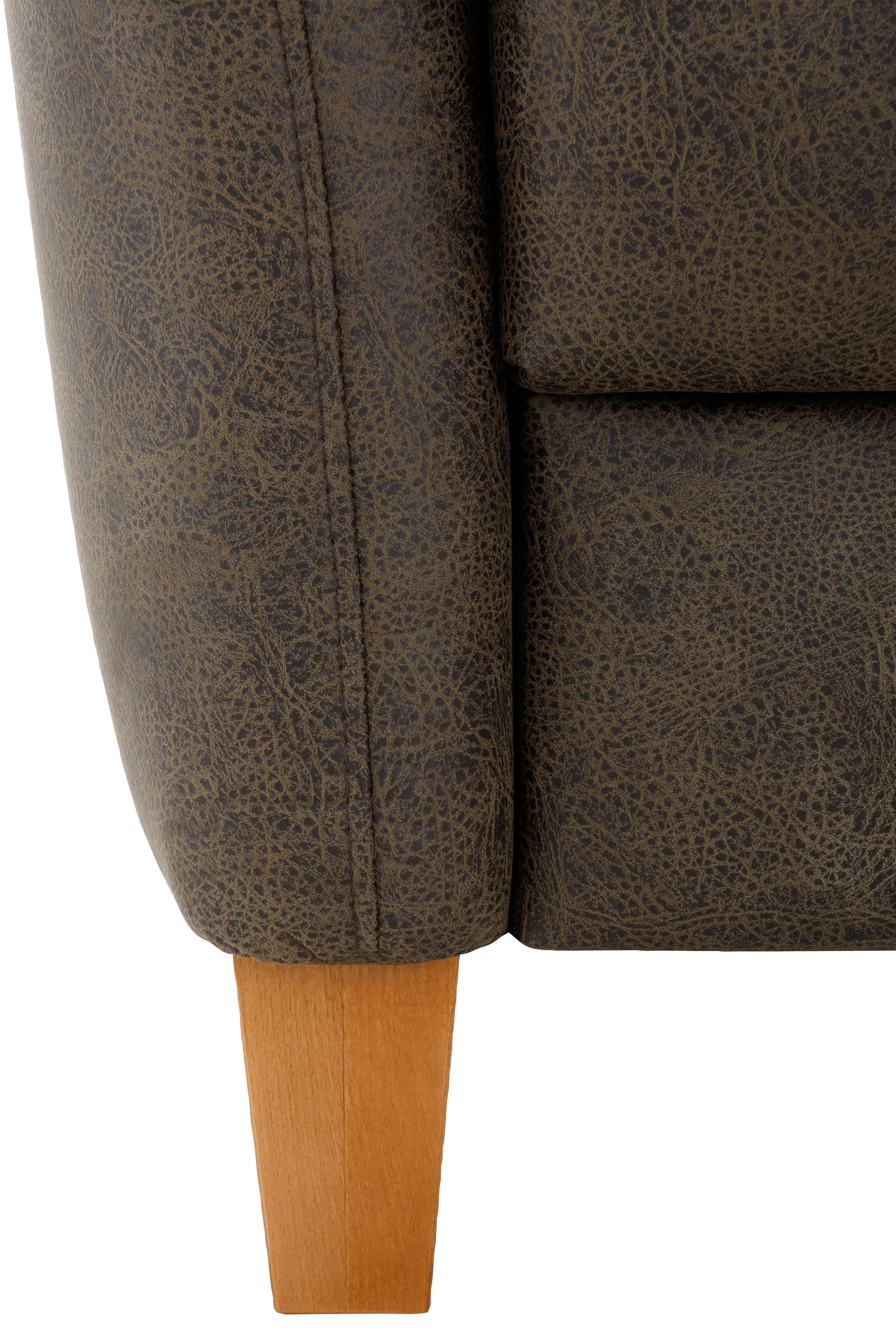 Home affaire Ecksofa »Palmera L-Form«, Federkern, wahlweise mit Bettfunktion und mit/ohne Stauraum