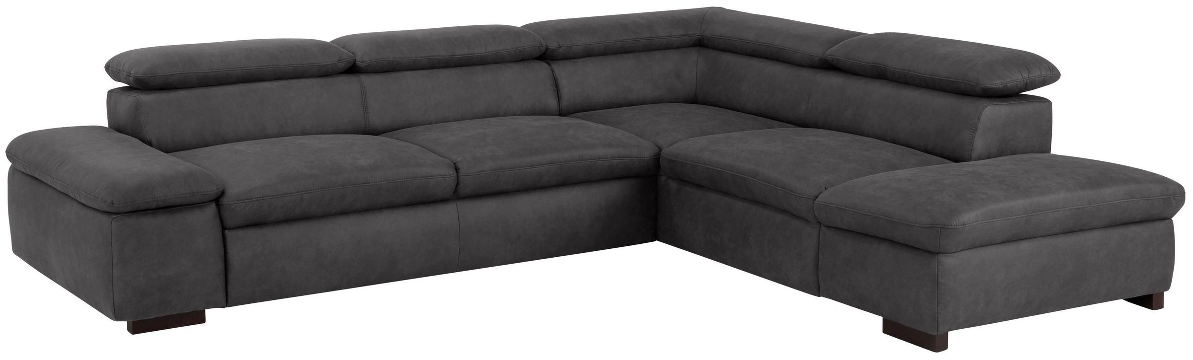 Home affaire Ecksofa »Alberto L-Form«, mit Kopfteilverstellung, wahlweise mit Bettfunktion