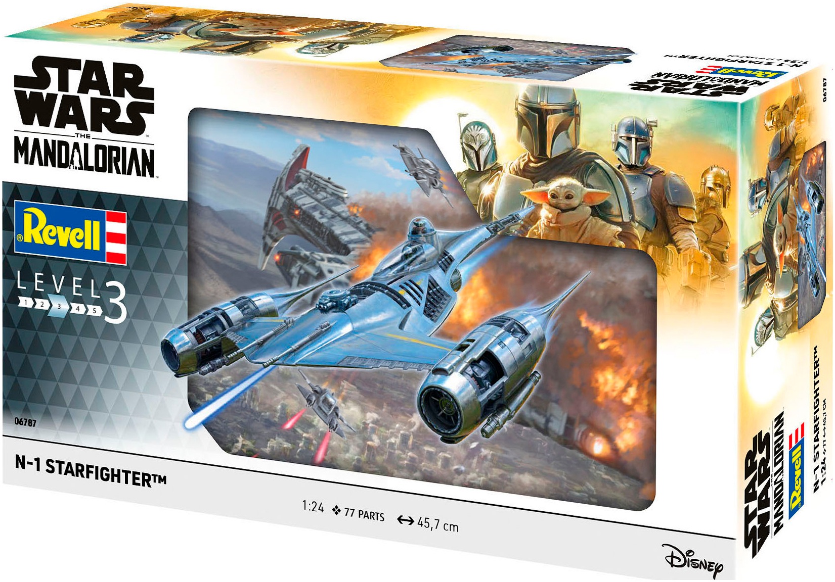 Revell® Modellbausatz »N-1 Starfighter™: The Mandalorian« 1:24 Made in Europe