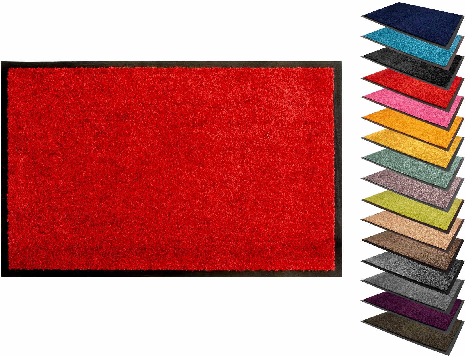 Primaflor-Ideen in Textil PRO«, Uni-Farben, bestellen waschbar und UV-beständig, bequem schnell Schmutzfangmatte, rechteckig, Fußmatte »Schmutzfangmatte CLEAN