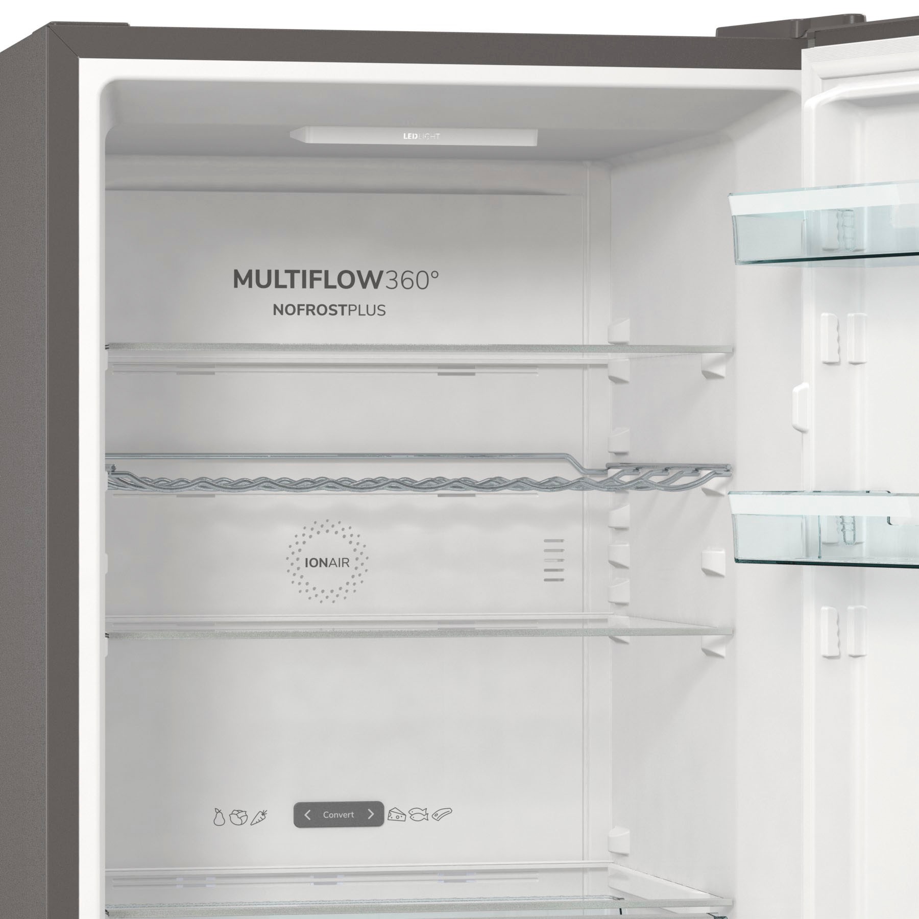 GORENJE Kühl-/Gefrierkombination »NRC619CSXL4WF«