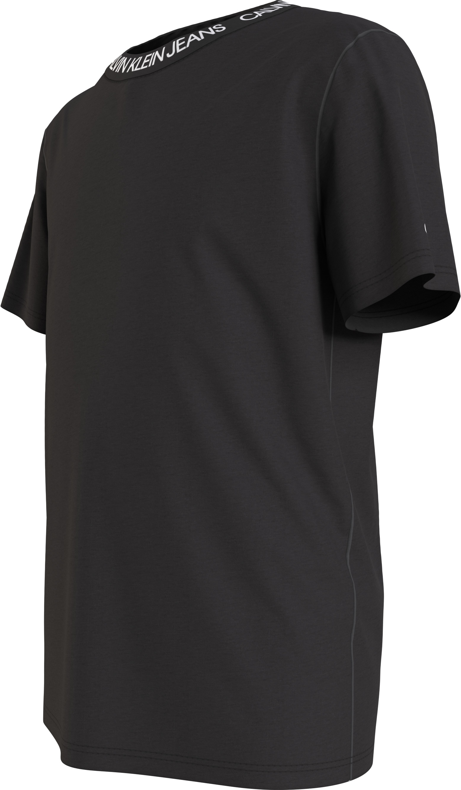 Calvin Klein Jeans T-Shirt »INTARSIA LOGO T-SHIRT« für Kinder bis 16 Jahre, Logoschriftzug am Ausschnitt