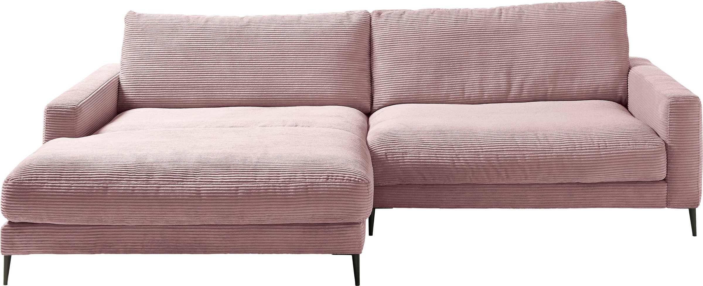INOSIGN Ecksofa »Downtown, B/T/H: 272/190/84 cm L-Form« weicher Sitzkomfort günstig online kaufen