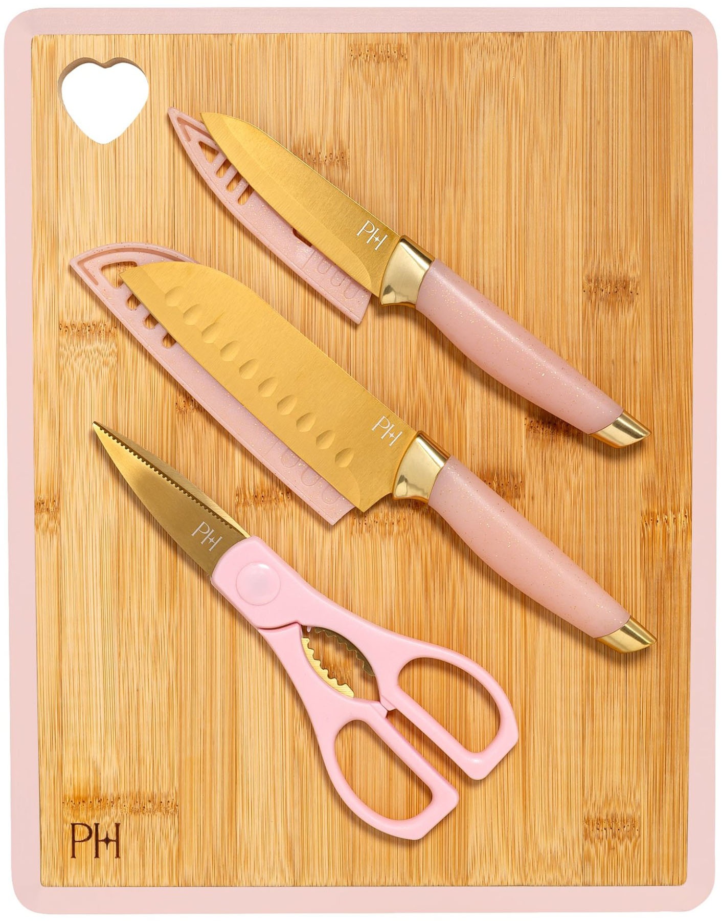 Paris Hilton Schneidebrett »Paris Hilton, Küchenhelfer-Set, 6-teilig« Schne günstig online kaufen