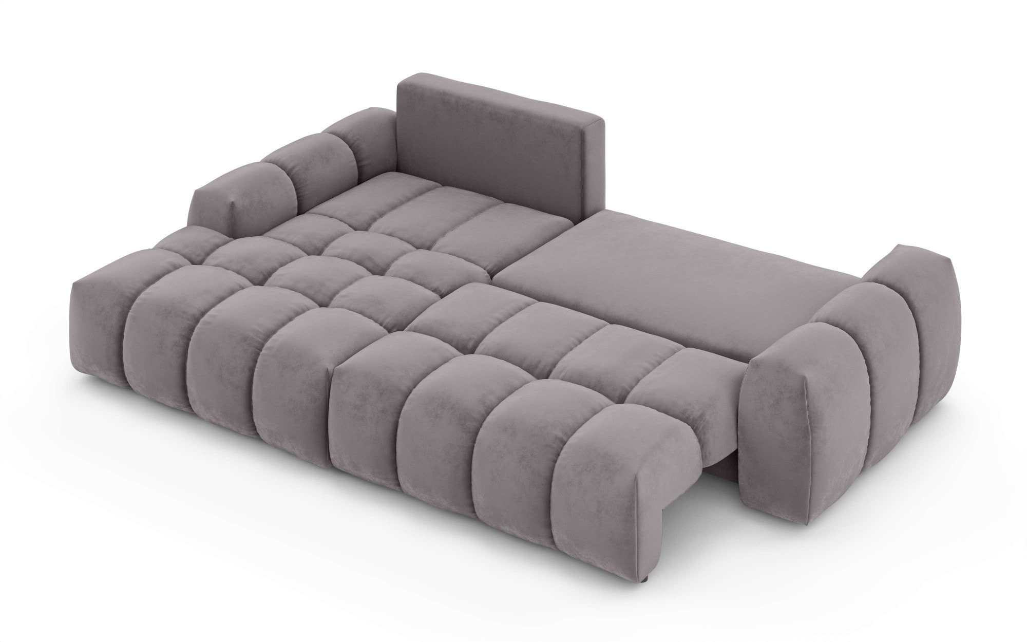 INOSIGN Ecksofa »AZITA klein optionale Schlafsofa mit Bettkasten, B/T/H: 270/166,5/84cm«, L-Form mit Wellenunterfederung, Bubble-Optik