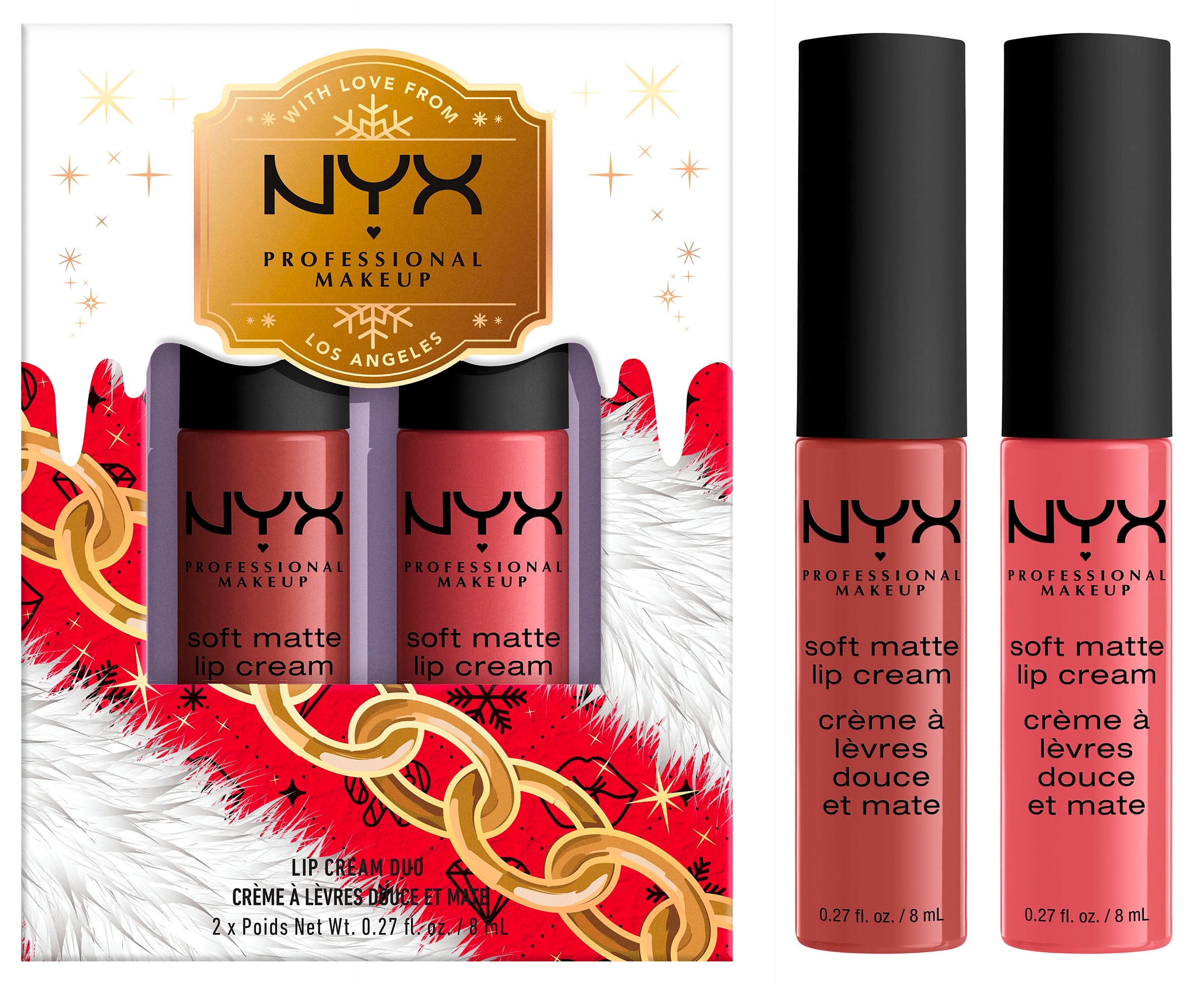 Bild von NYX Lippenstift »Professional Makeup X-Mas Soft Matte Lip Cream Duo«