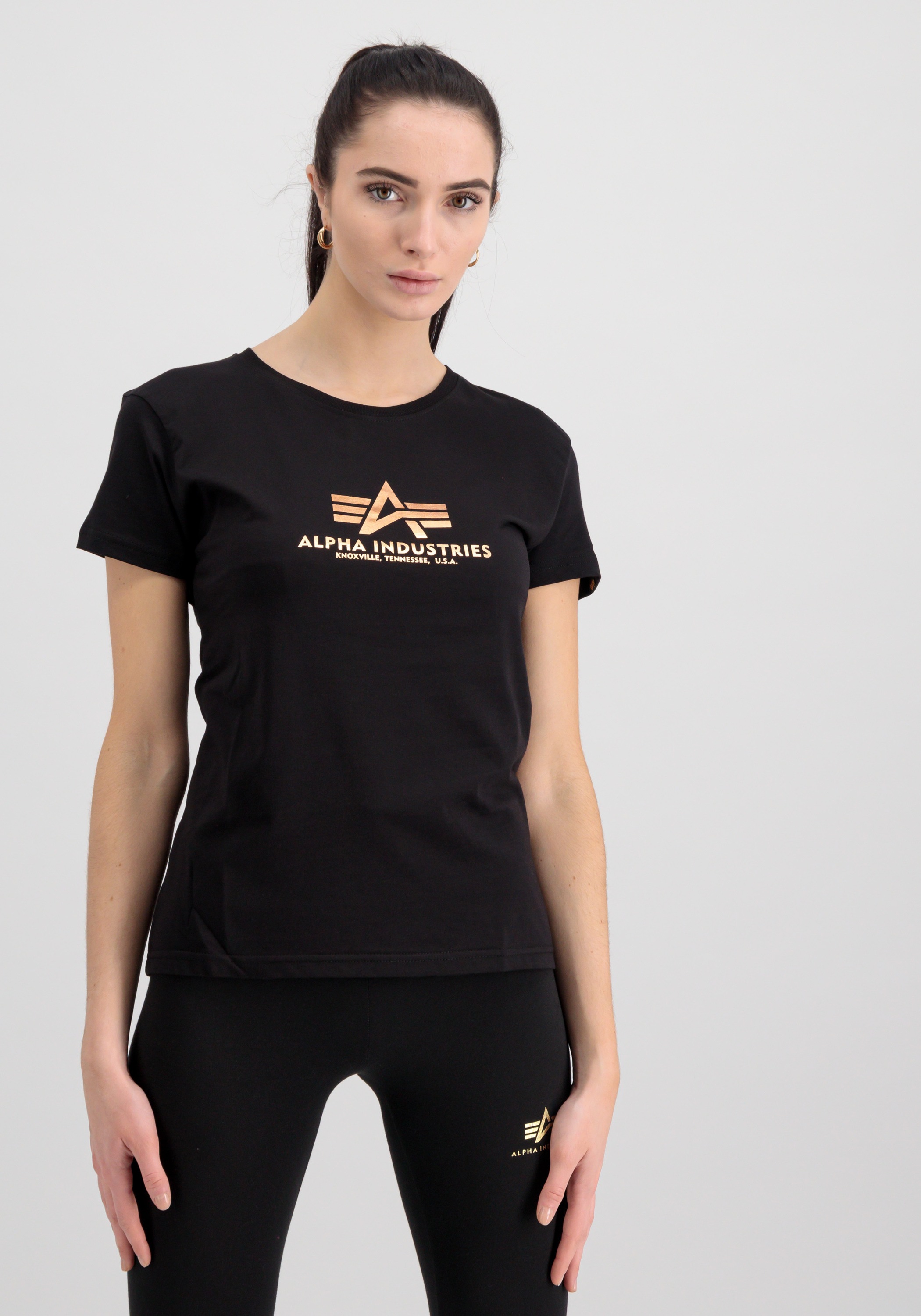 Alpha Industries T-Shirt »Alpha Industries Women - T-Shirts New Basic T-Shirt BL FP W«