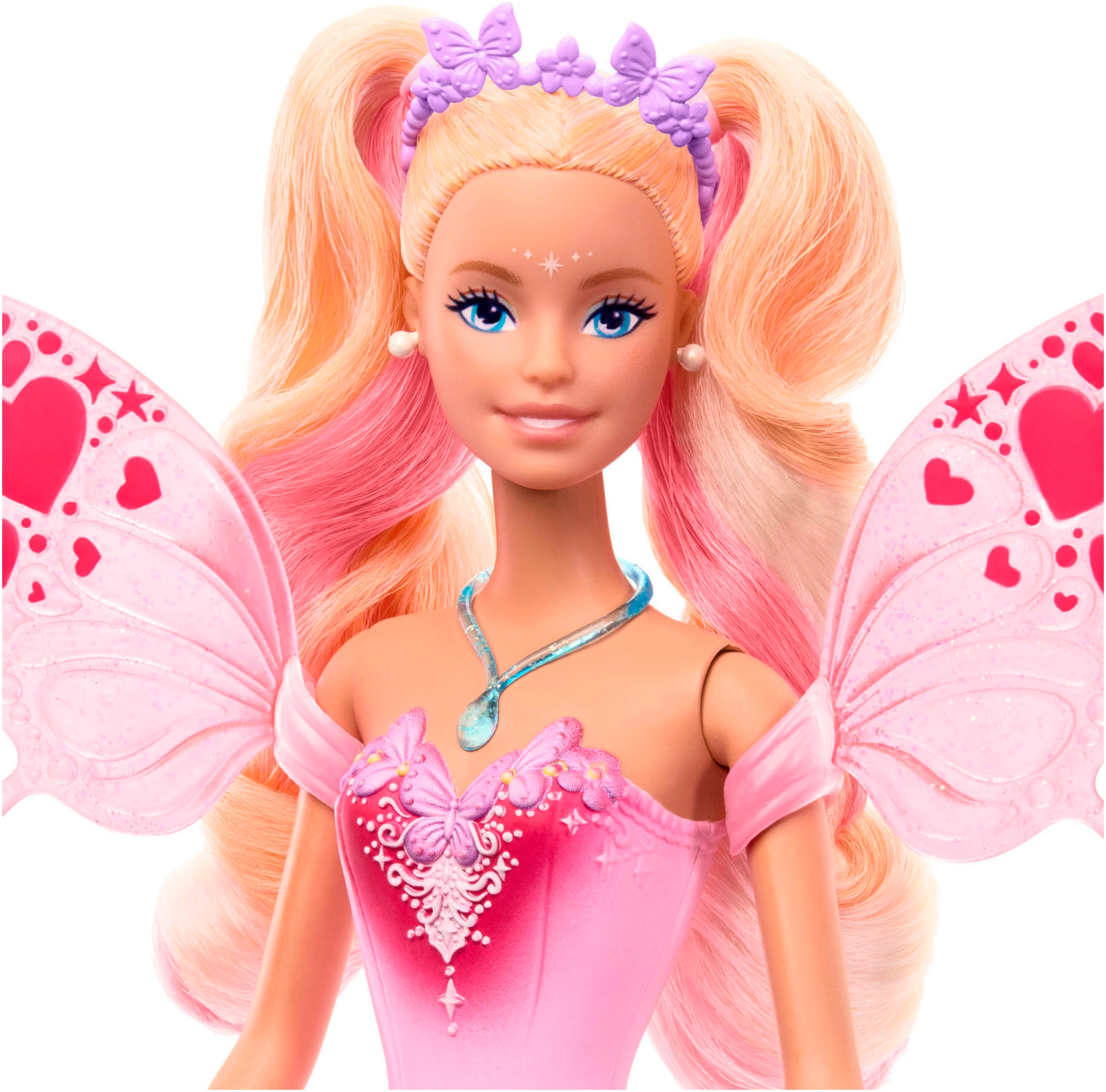 Barbie Anziehpuppe »Barbie Fee mit Farbwechseleffekt«