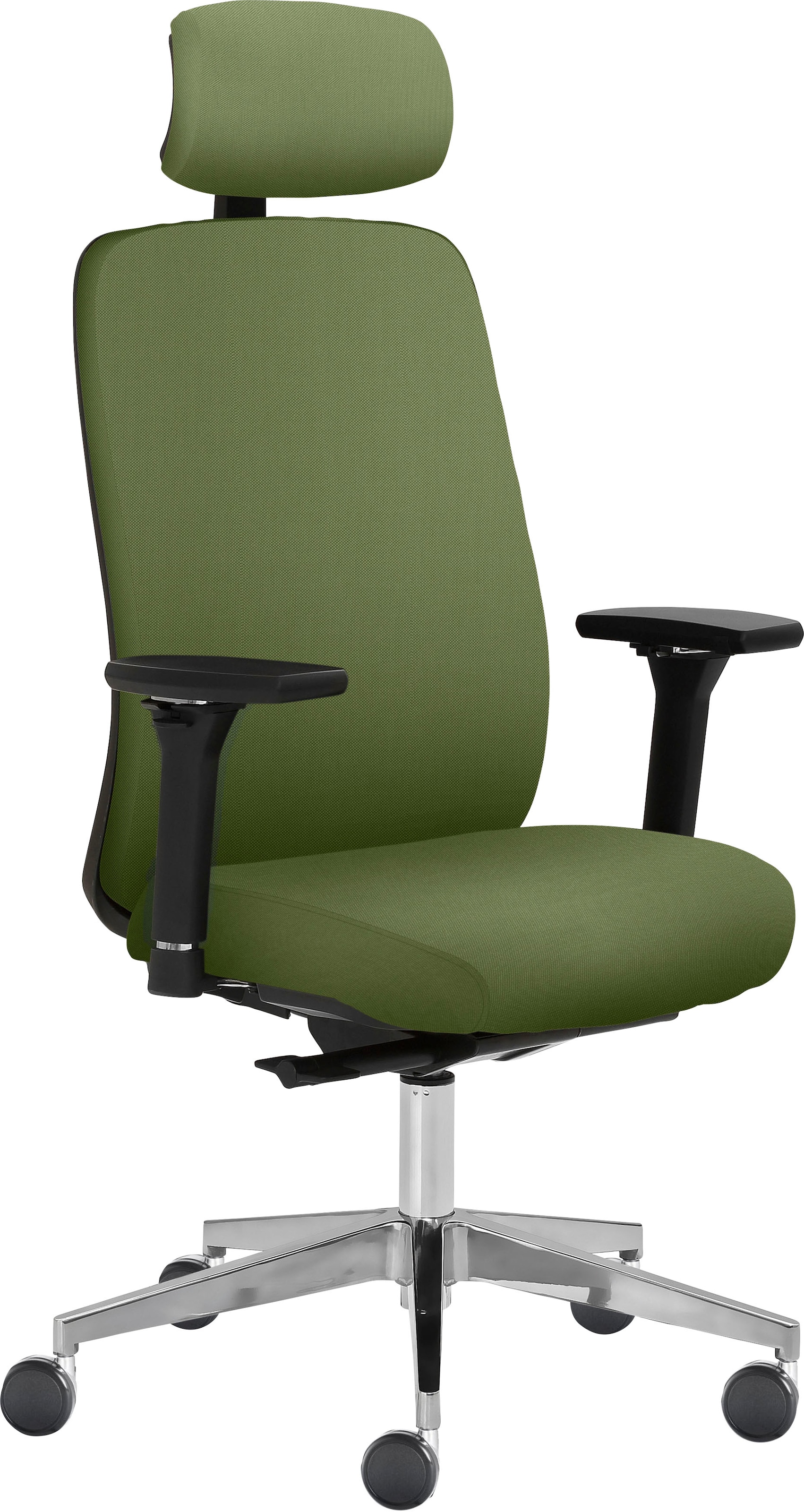 Mayer Sitzmöbel Drehstuhl »2229«, Struktur (recyceltes Polyester), 4D  Armlehnen, Kopfstütze, Sitztiefenverstellung, Teppichrollen online kaufen