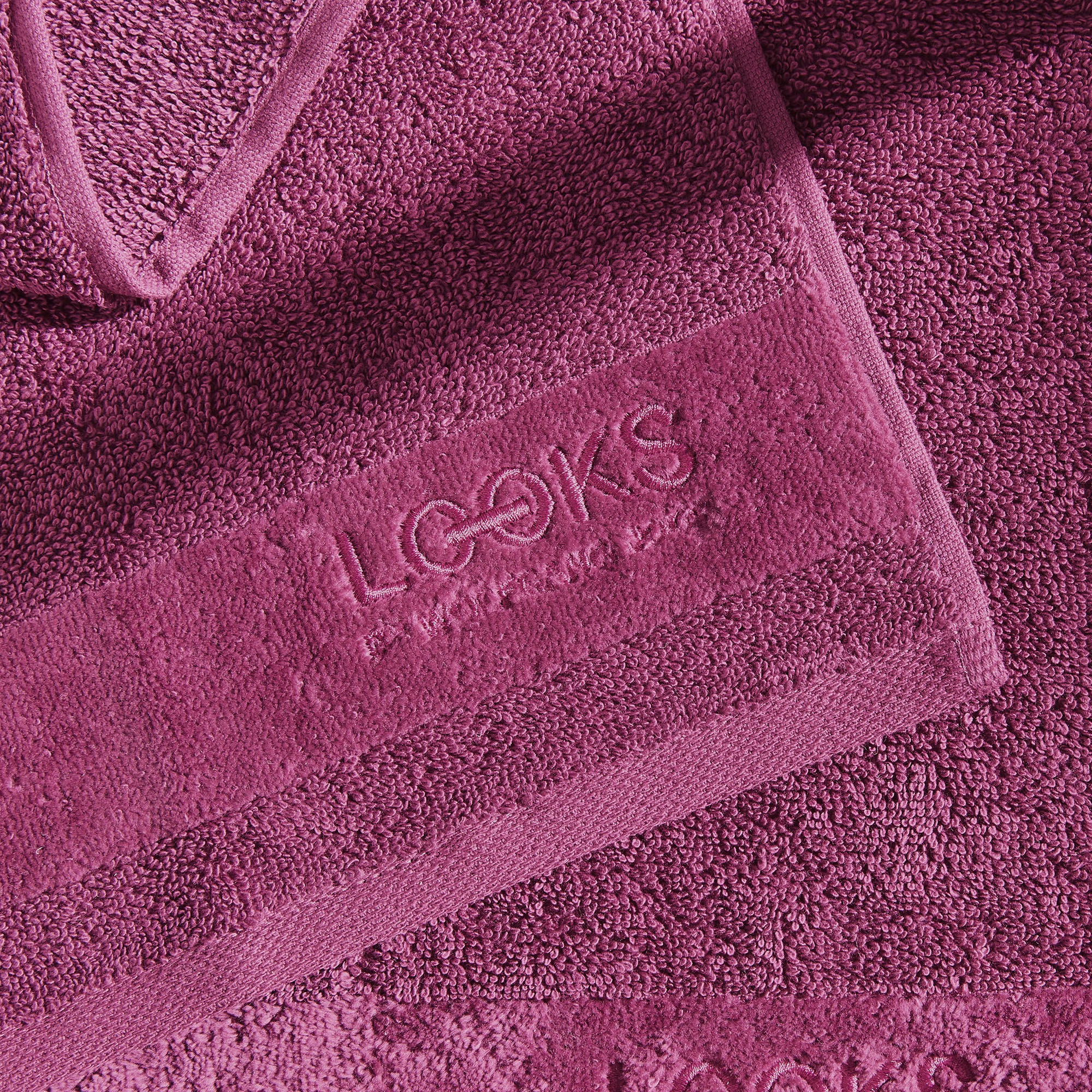 LOOKS by Wolfgang Joop Duschtuch »LOOKS« mit Logobestickung