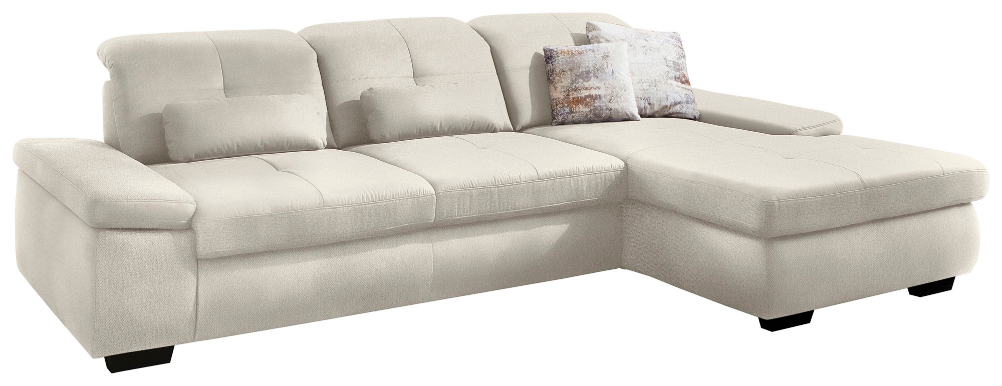 Die PlanBar Ecksofa »MP-IN16012 L-Form, mit Federkern-Polsterung«, inkl. Si günstig online kaufen