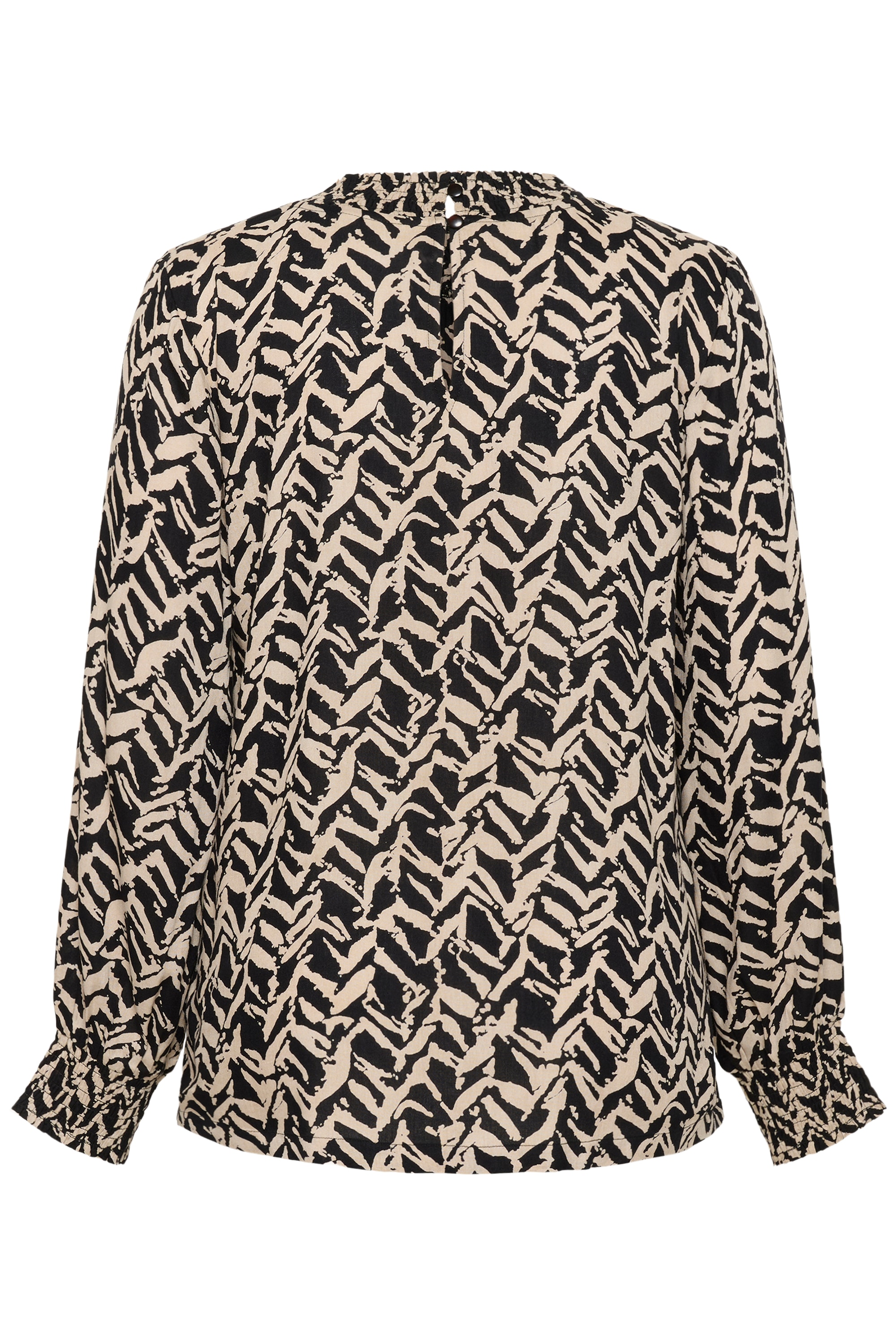 KAFFE Curve Langarmbluse »Langarm-Bluse KCdena«