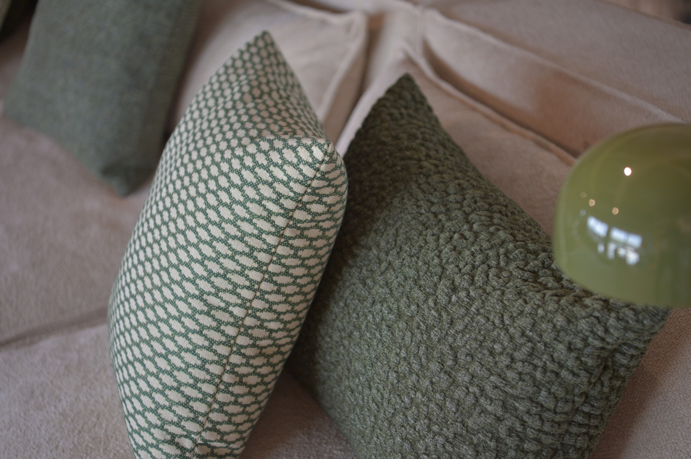 H.O.C.K. Dekokissen »Pantery« Sofakissen inkl. Füllung, 60x40cm, Dekokissen, strukturiert