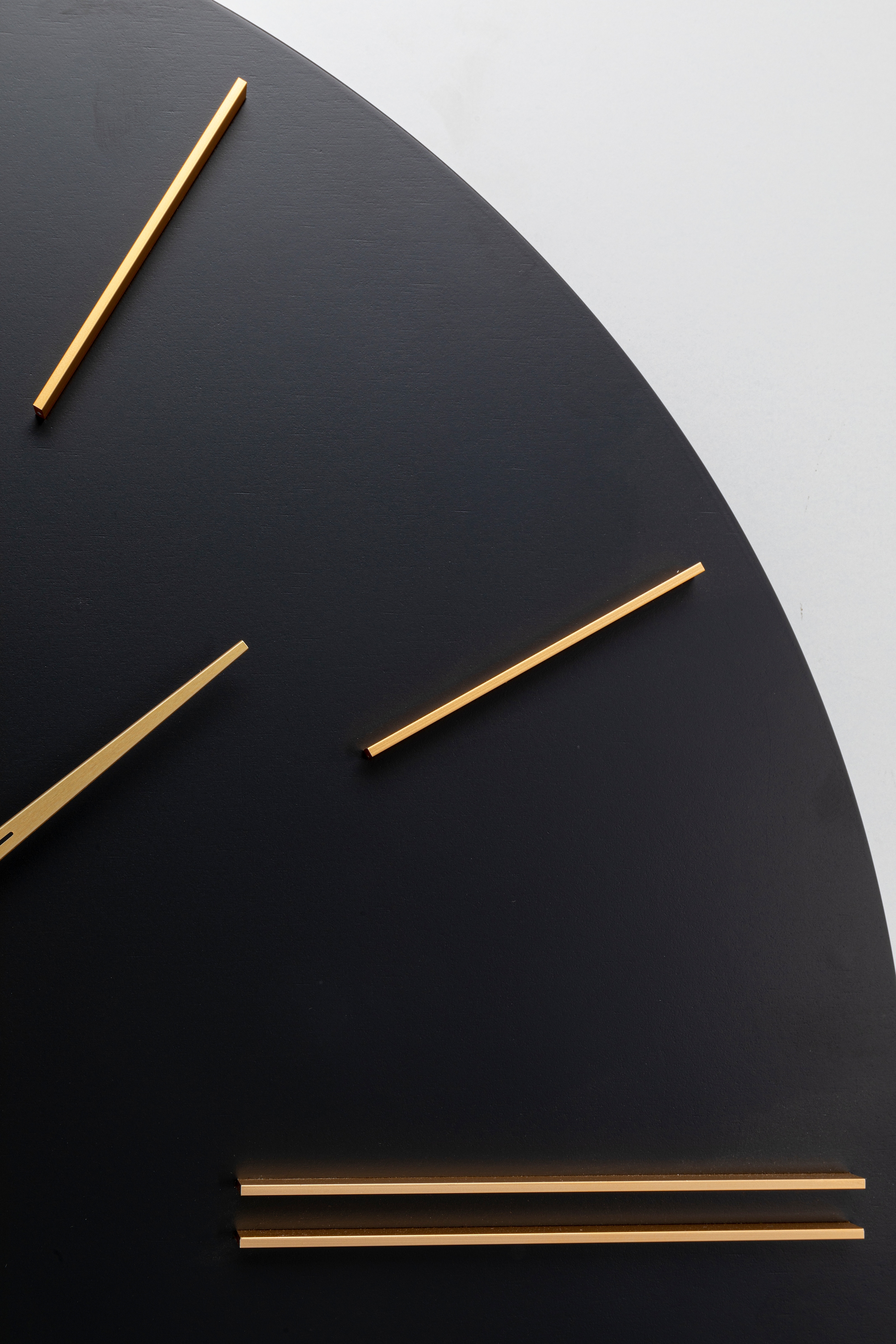 Kare Design Wanduhr »Wanduhr Luca Schwarz Ø70cm«