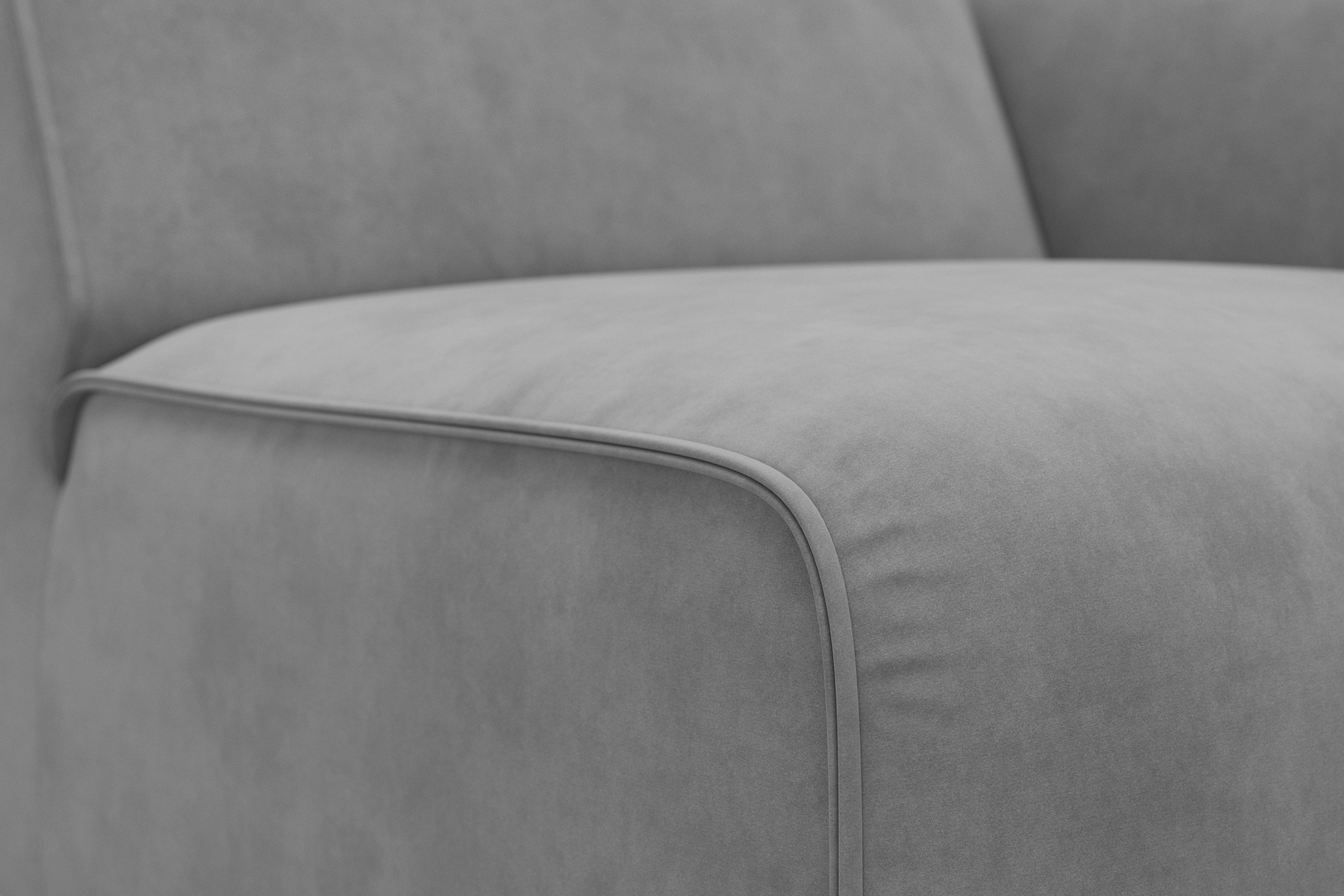 RAUM.ID Sessel »Merid Sofa-Eckelement, Maße B/T/H: 109/97/46 cm«, als Modul oder separat verwendbar, für individuelle Zusammenstellung