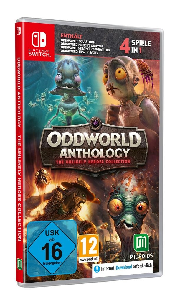 Astragon Spielesoftware »Oddworld Anthology: The Unlikely Heroes«, Nintendo Switch