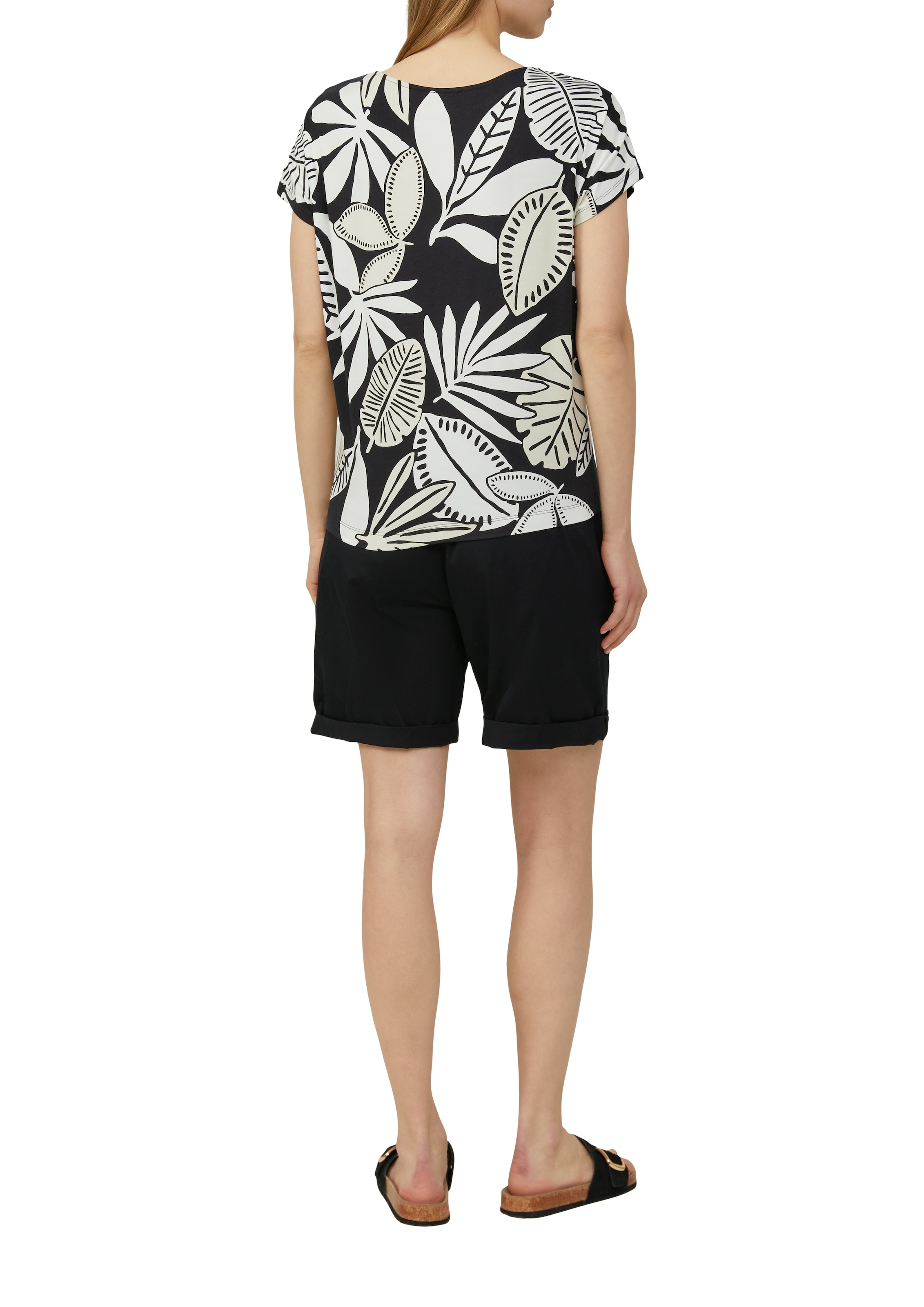 s.Oliver T-Shirt, mit All-Over Print
