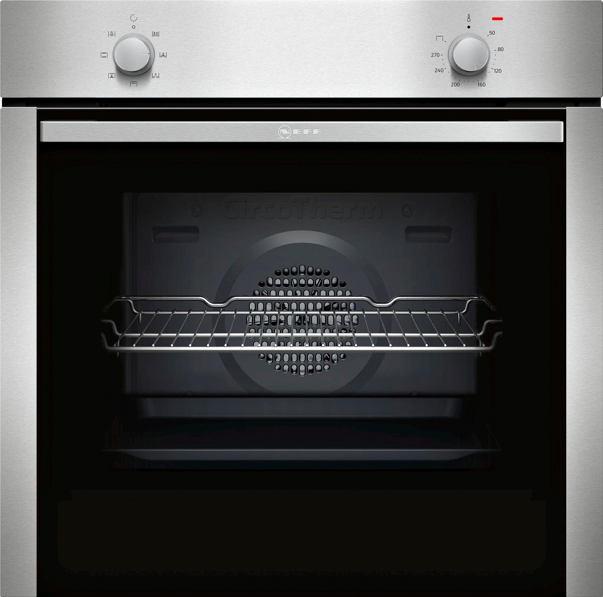 3. Bild von NEFF Backofen-Set »XB16«, B1DCA0AN0, mit Teleskopauszug nachrüstbar, CircoTherm® Heißluftsystem