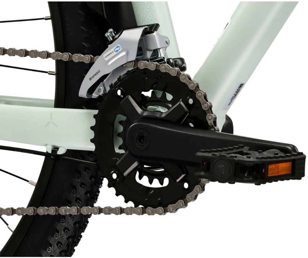 Kross Mountainbike »Damen Hardtail Lea 4.0 EQ« 16 Gang Shimano ACERA M3020 Schaltwerk Kettenschaltung