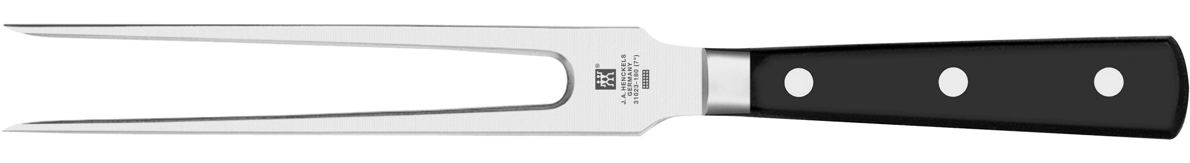 Zwilling Messer-Set »Pro«, (Set, 2 tlg., 1 Fleischmesser (20 cm), 
1 Fleischgabel (18 cm), Edelstahl 18/10, aus einem Stück geschmiedet