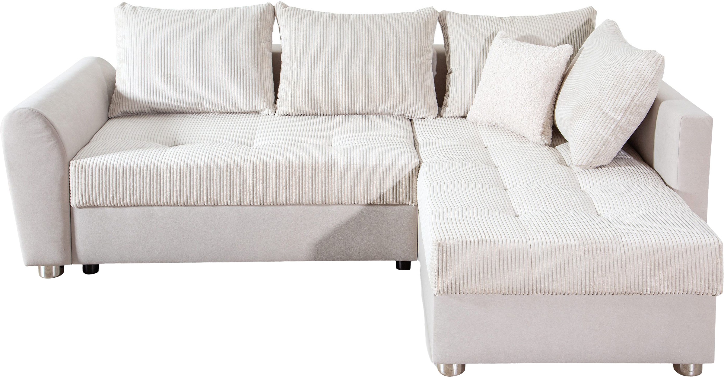 COLLECTION AB Ecksofa »Jana L-Form«, inkl. Bettfunktion,Bettkasten und Bonn günstig online kaufen