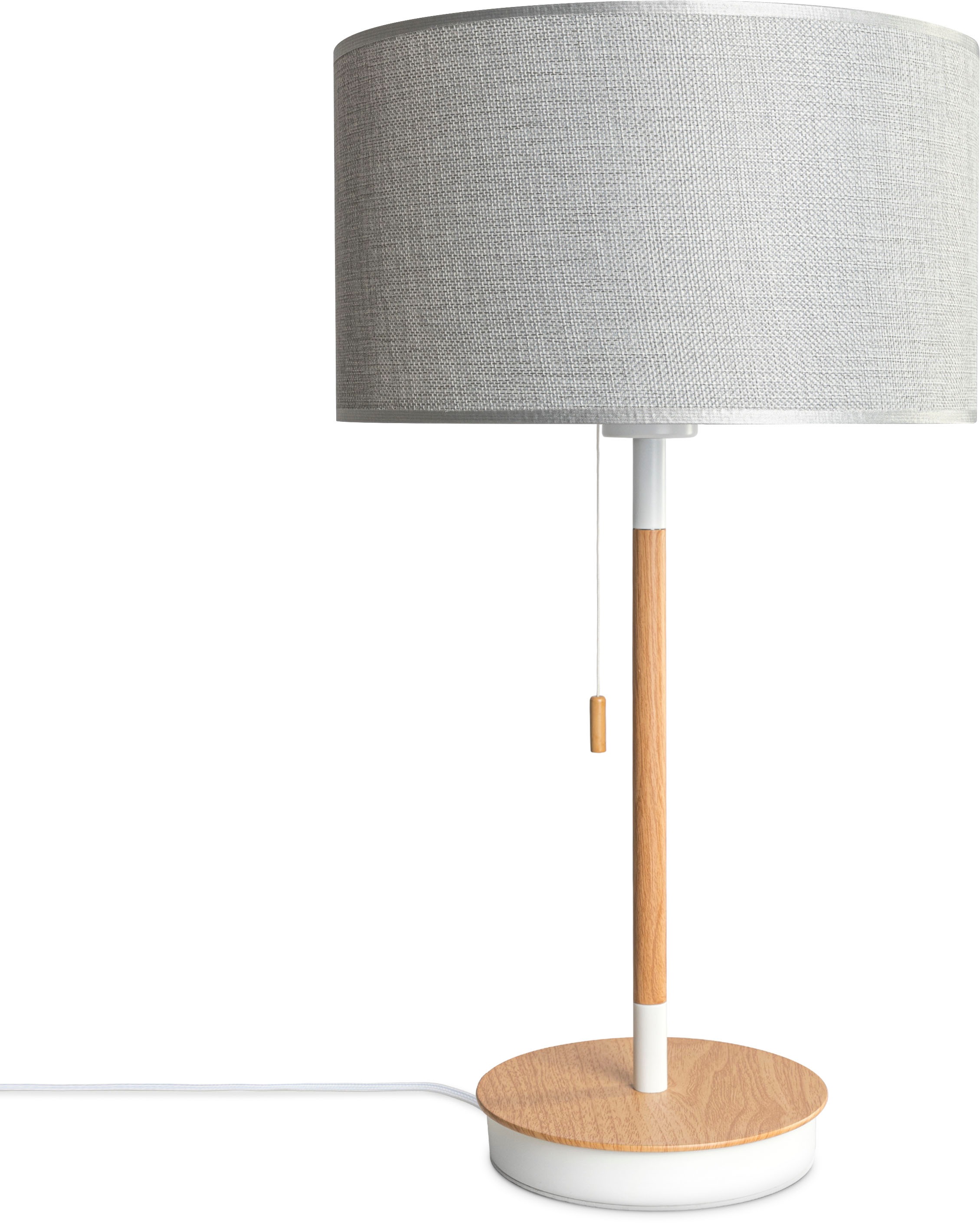 Paco Home Tischleuchte »EK CA UNI COLOR«, Leuchtmittel E27   ohne Leuchtmit günstig online kaufen