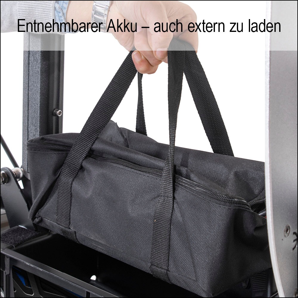 8. Bild von Forca E-Scooter »Speedster Basic«, 45 km/h, 40 km, 48V/15Ah Blei-Gel, klappbar