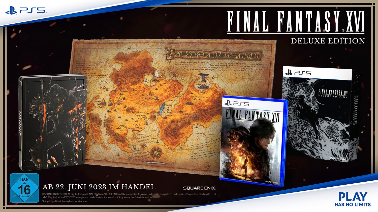 SquareEnix Spielesoftware »Final Fantasy XVI Deluxe Edition«, PlayStation 5