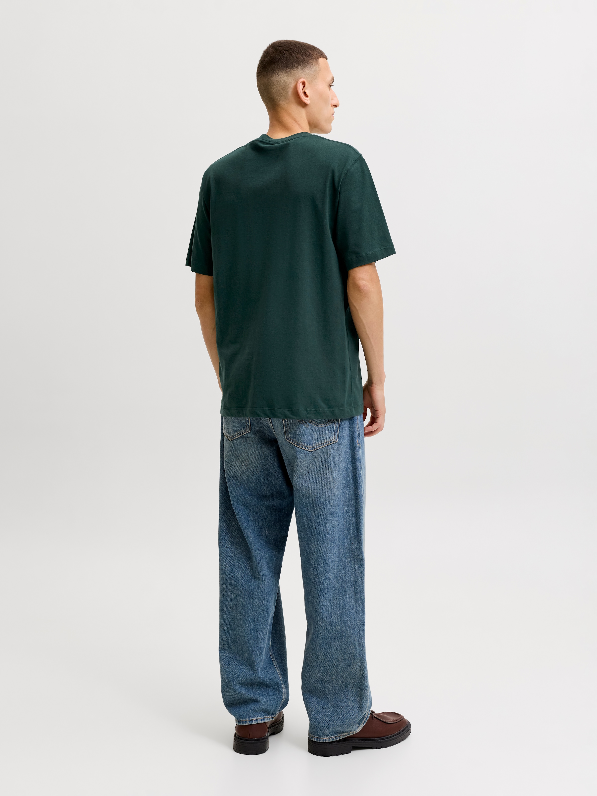 Jack & Jones T-Shirt »JORFREDERIKSBERG GRAPHIC BOX TEE SS CN« Baumwolle, regular fit