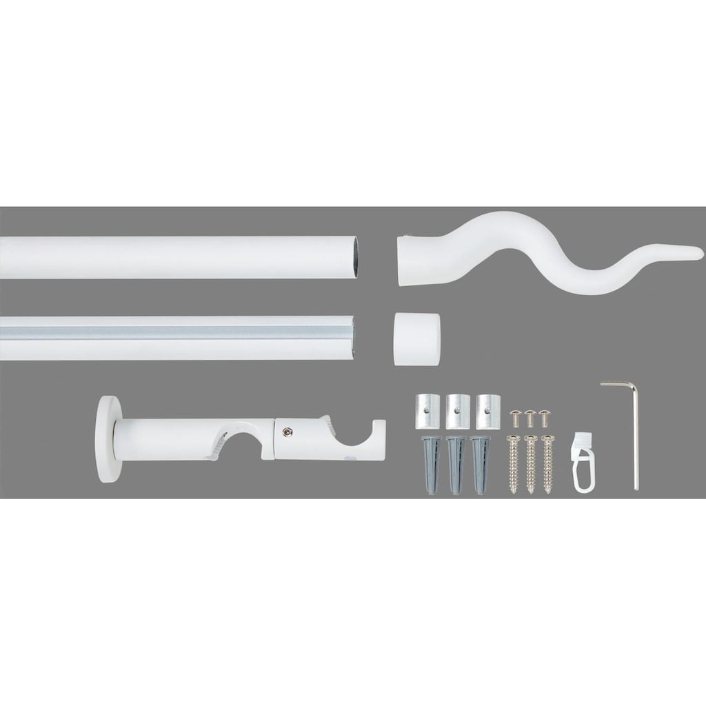 Good Life Kombi-Vorhangstange »Sepa«, 2 läufig-läufig, Fixmaß