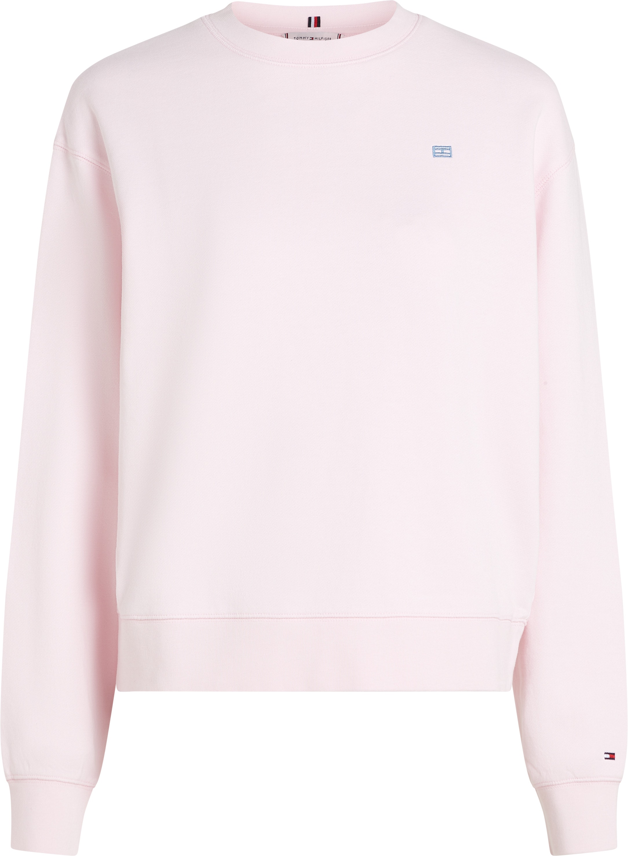 Tommy Hilfiger Sweatshirt »REG CONTRAST FLAG SWEATSHIRT«, mit Logo-Flag