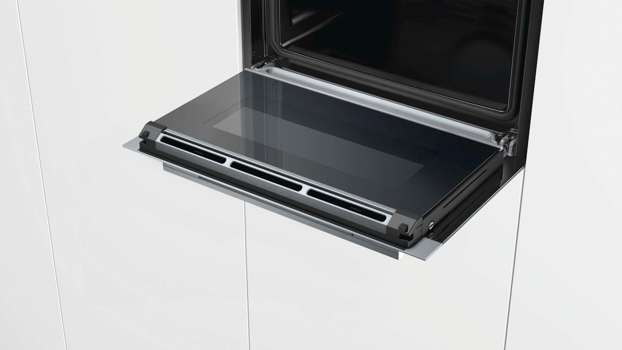 11. Bild von SIEMENS Dampfbackofen iQ700 »CS636GBS2«, mit Teleskopauszug nachrüstbar