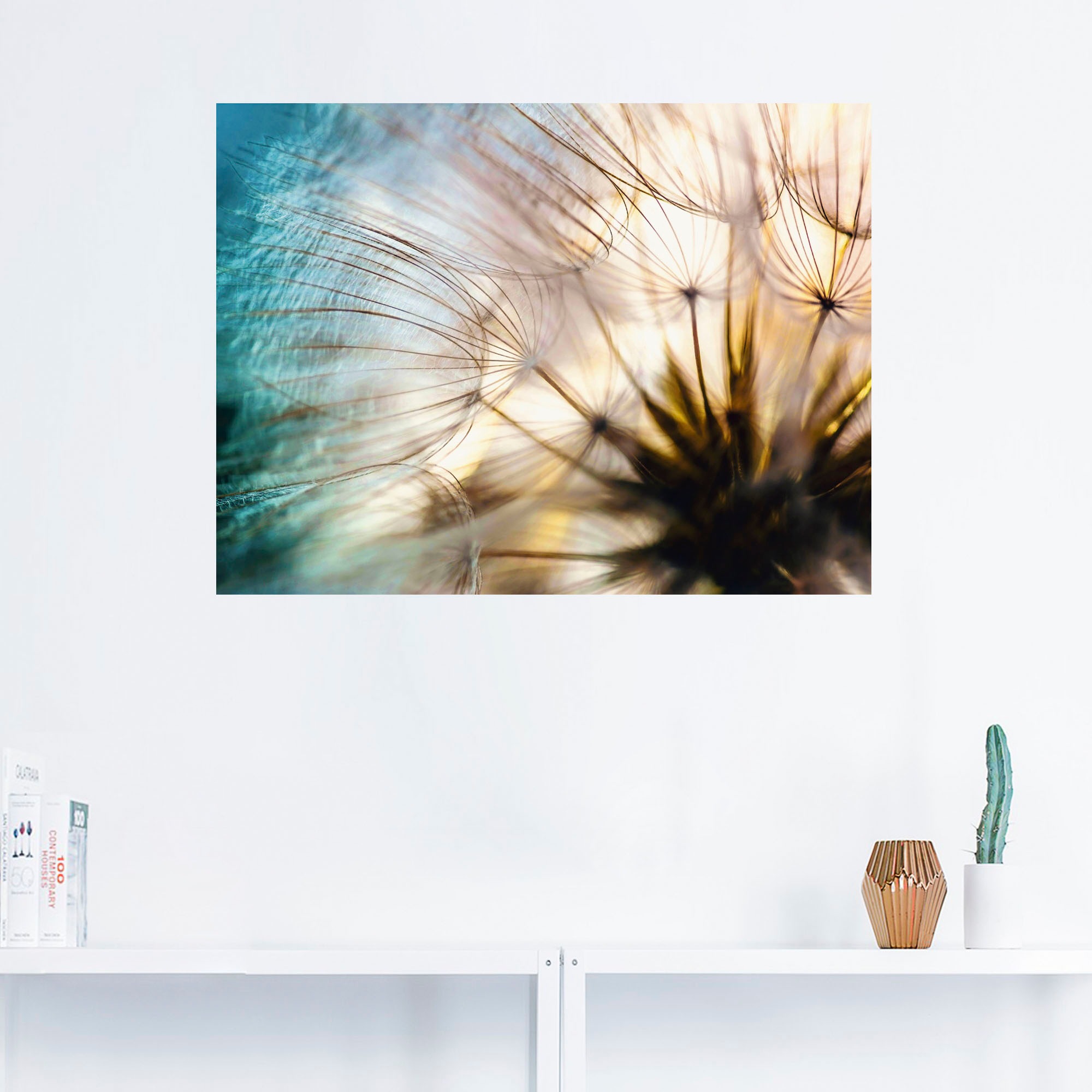 Artland Wandbild »Pusteblume Makro abstrakt«, Blumen, (1 St.), als Alubild, Outdoorbild, Leinwandbild, Poster, Wandaufkleber