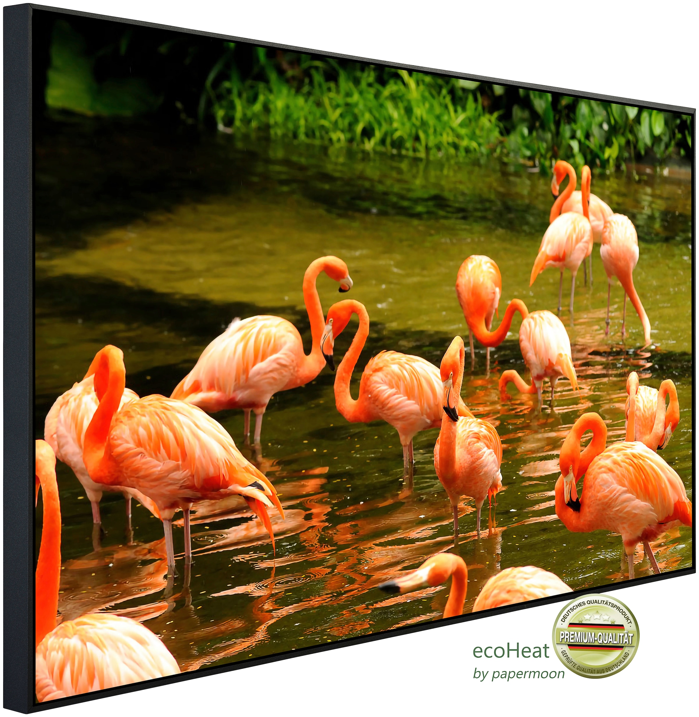 Papermoon Infrarotheizung »Rosa Flamingos«, sehr angenehme Strahlungswärme günstig online kaufen