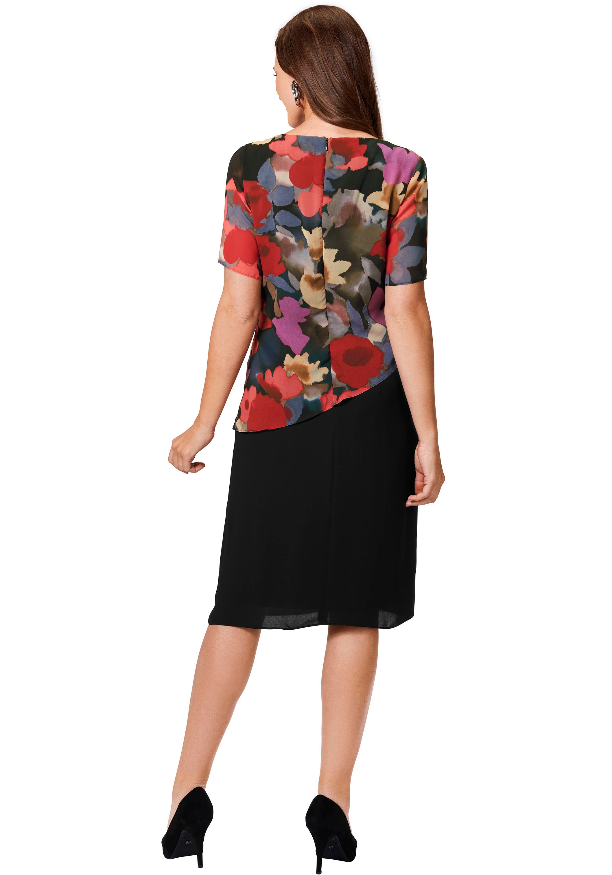 select! By Hermann Lange Druckkleid, im Layer-Look vorne