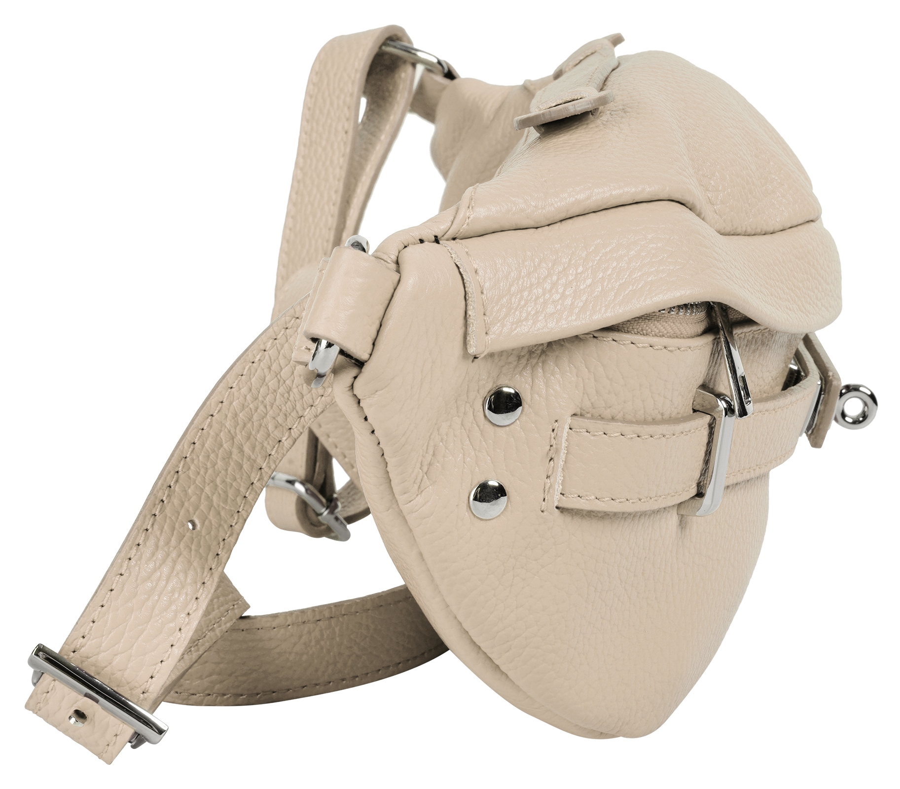 Samantha Look Gürteltasche, echt Leder, Made in Italy